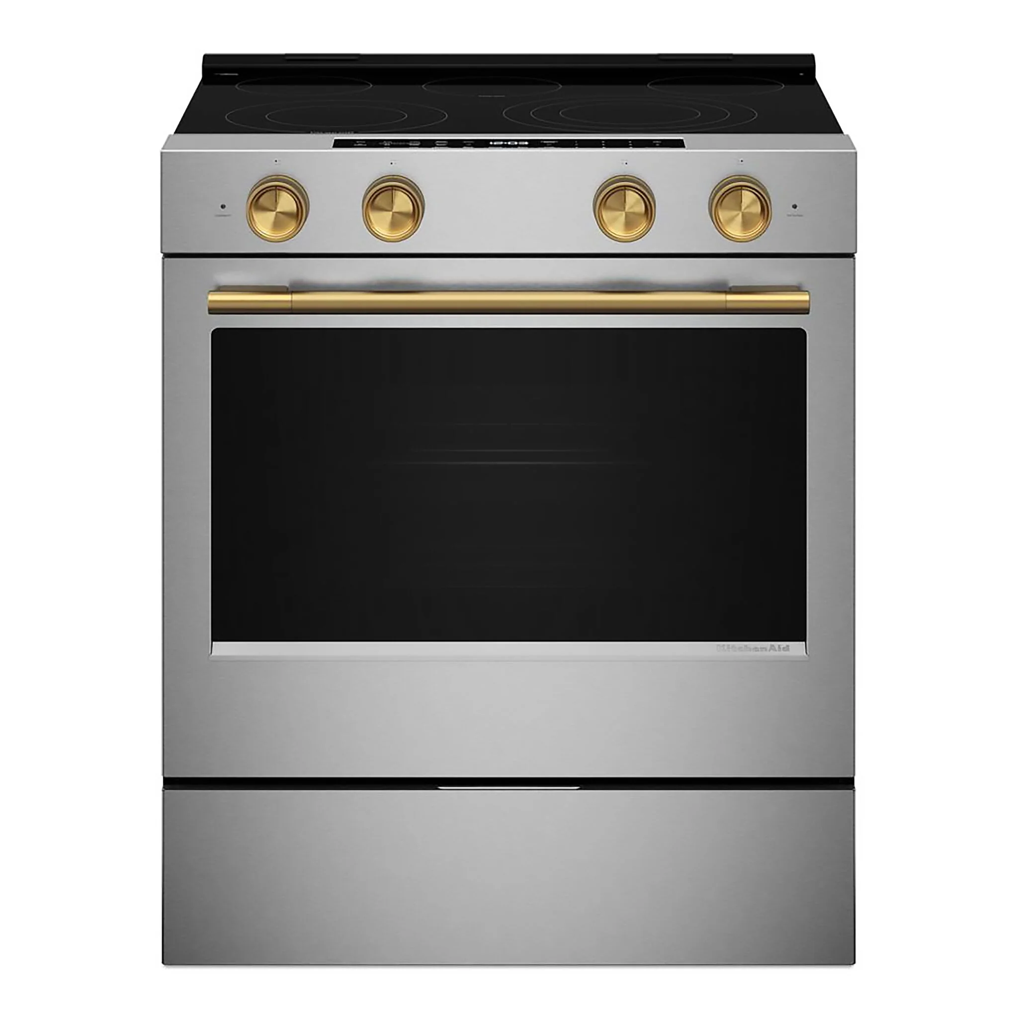 KitchenAid Fingerprint Resistant Stainless Steel Slide-In Electric Convection Range (5.3 cu.ft.) - YKSES530SPS - Image 10