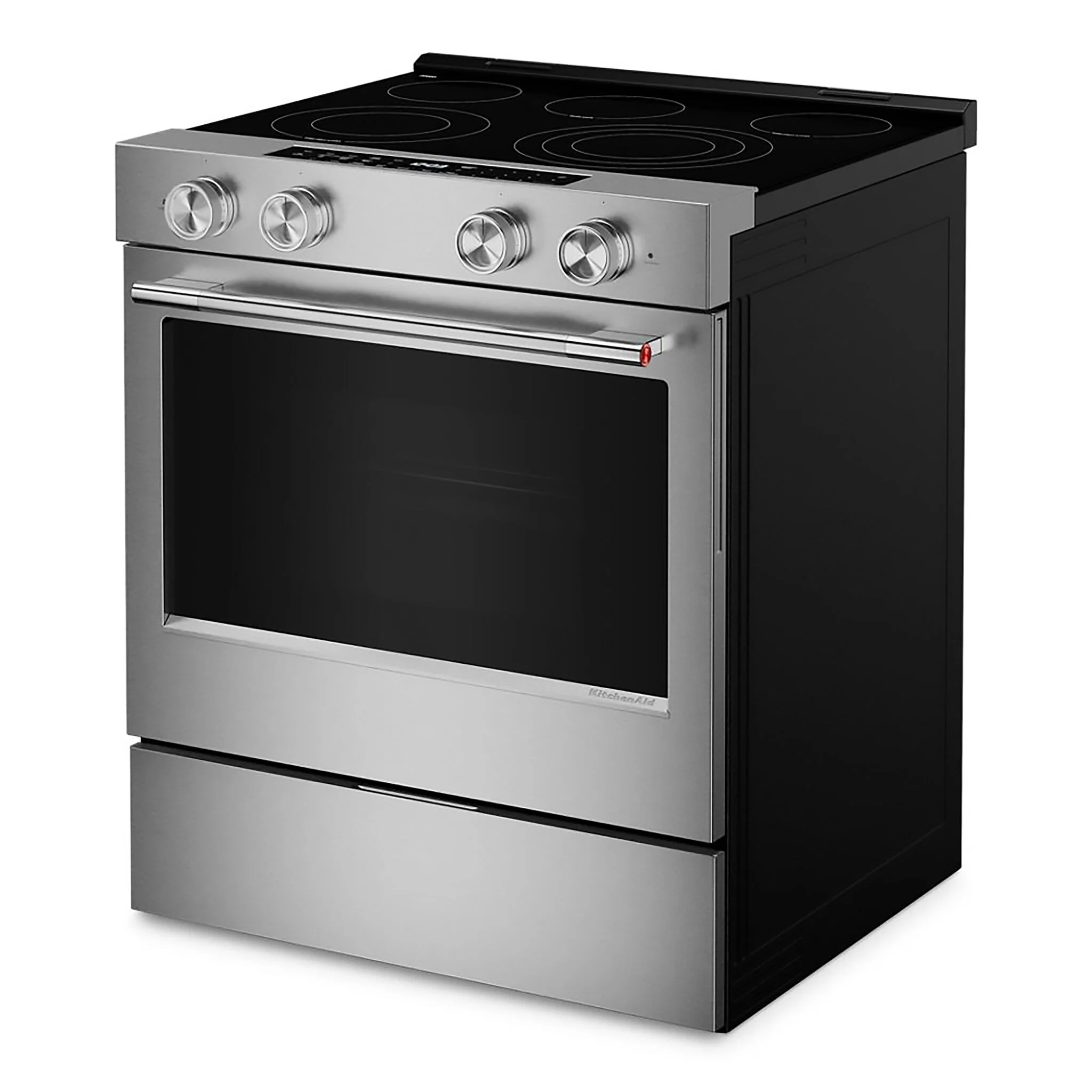 KitchenAid Fingerprint Resistant Stainless Steel Slide-In Electric Convection Range (5.3 cu.ft.) - YKSES530SPS - Image 12