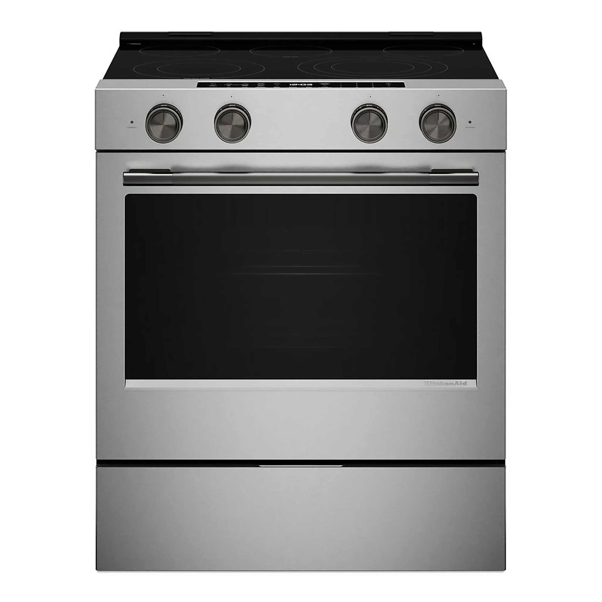 KitchenAid Fingerprint Resistant Stainless Steel Slide-In Electric Convection Range (5.3 cu.ft.) - YKSES530SPS - Image 9