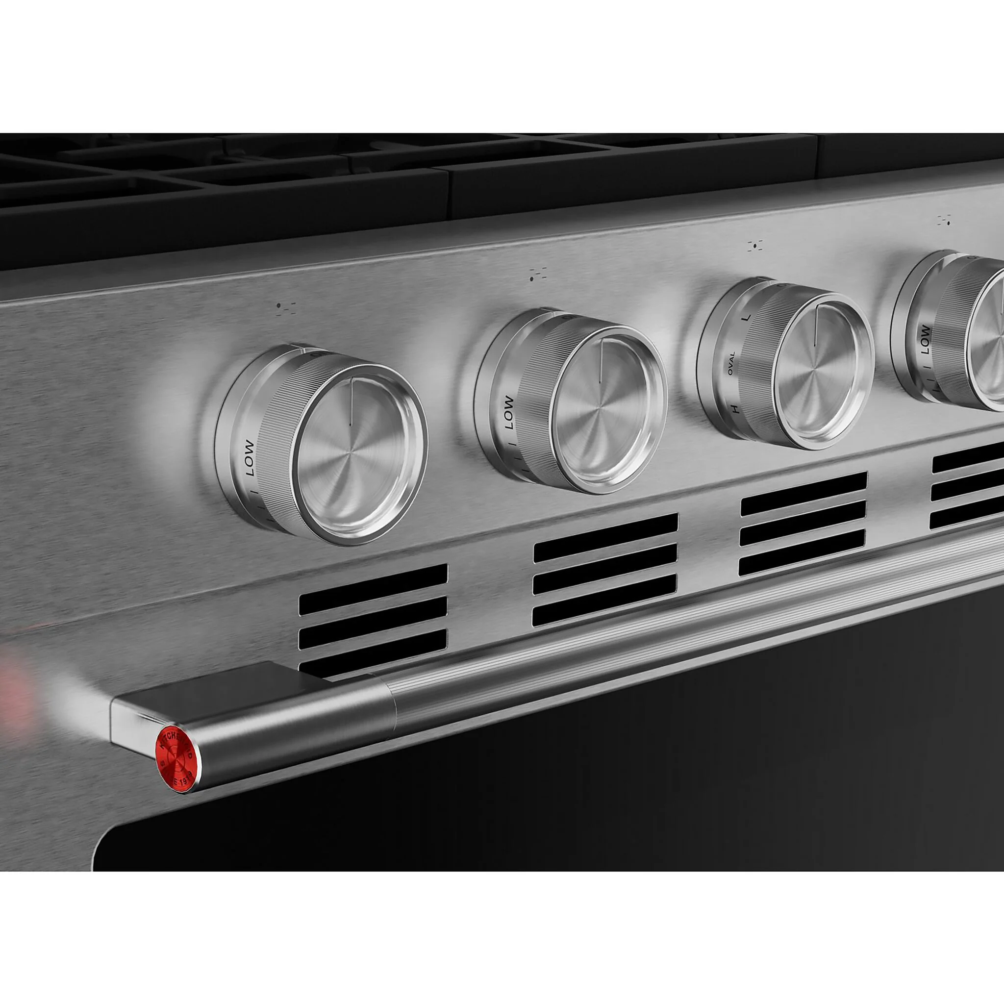 KitchenAid Fingerprint Resistant Stainless Steel Slide-In Gas Convection Range (5 cu.ft.) - KSGS530SPS - Image 6