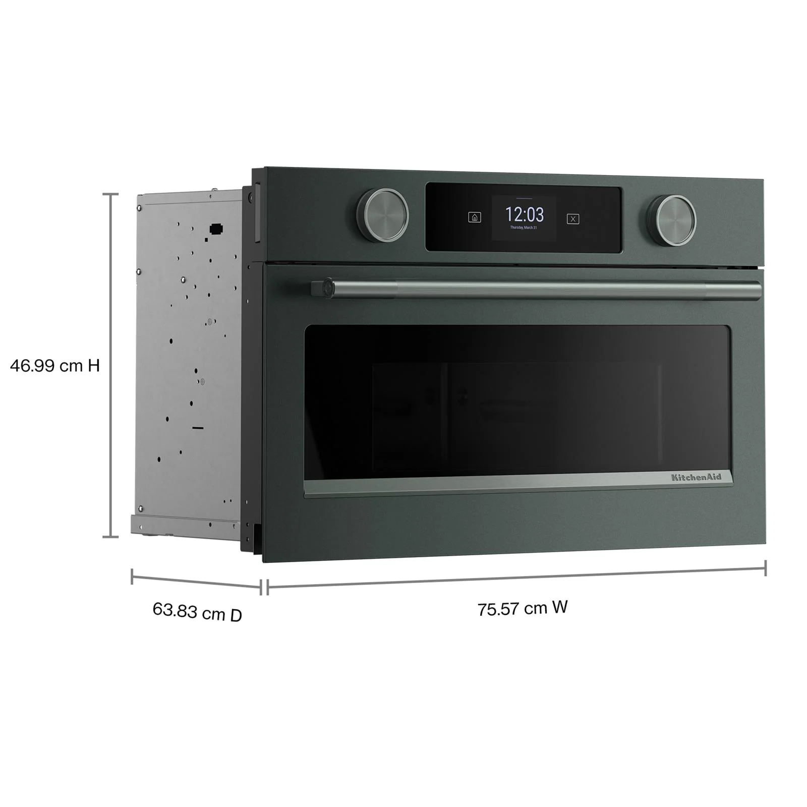 KitchenAid Juniper 30 in. Built-In Convection Microwave (1.4 Cu. Ft.) - KMBS730SJP - Image 7