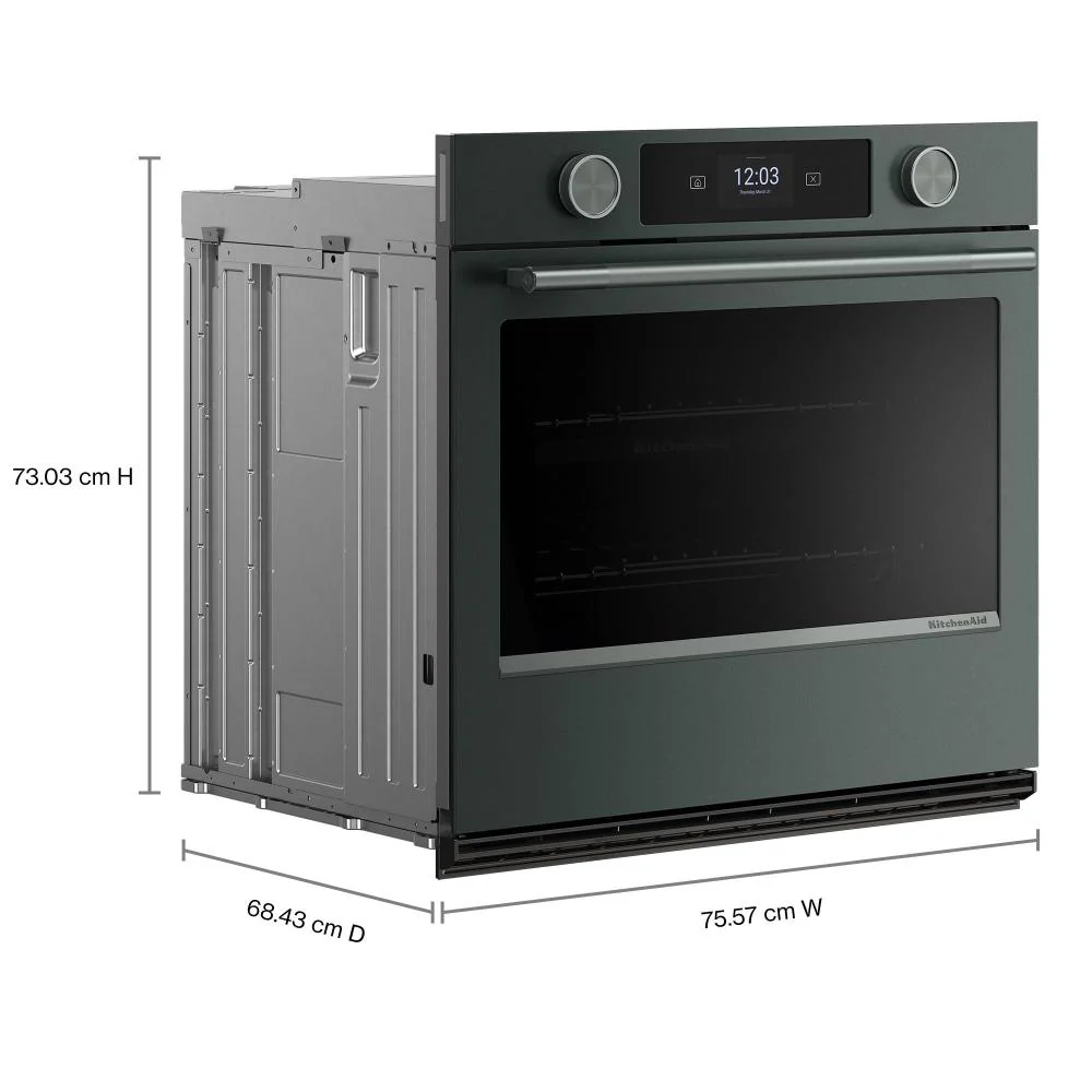 KitchenAid Juniper 30" Wall Oven with Intelligent Cooking Camera (5 Cu. Ft.) - KOES930SJP - Image 3