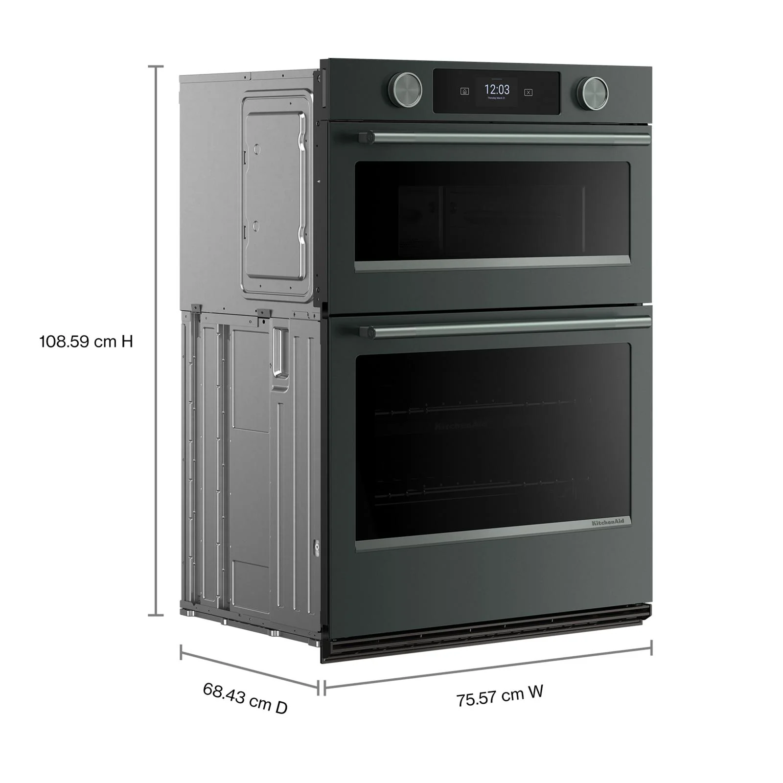 KitchenAid Juniper 30" Wall Oven with Microwave (6.4 cu ft) - KOEC730SJP - Image 7