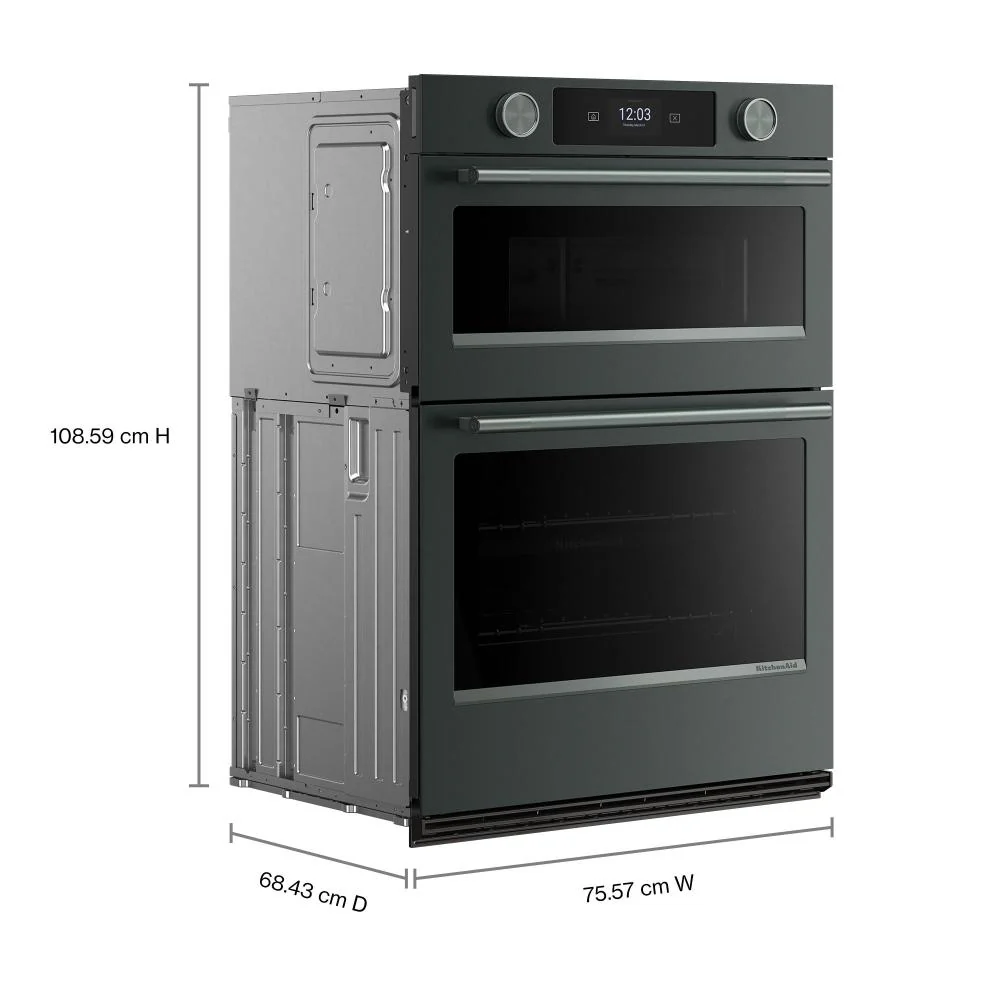 KitchenAid Juniper 30" Wall Oven with Microwave with Intelligent Cooking Camera (5 cu ft) - KOEC930SJP - Image 3