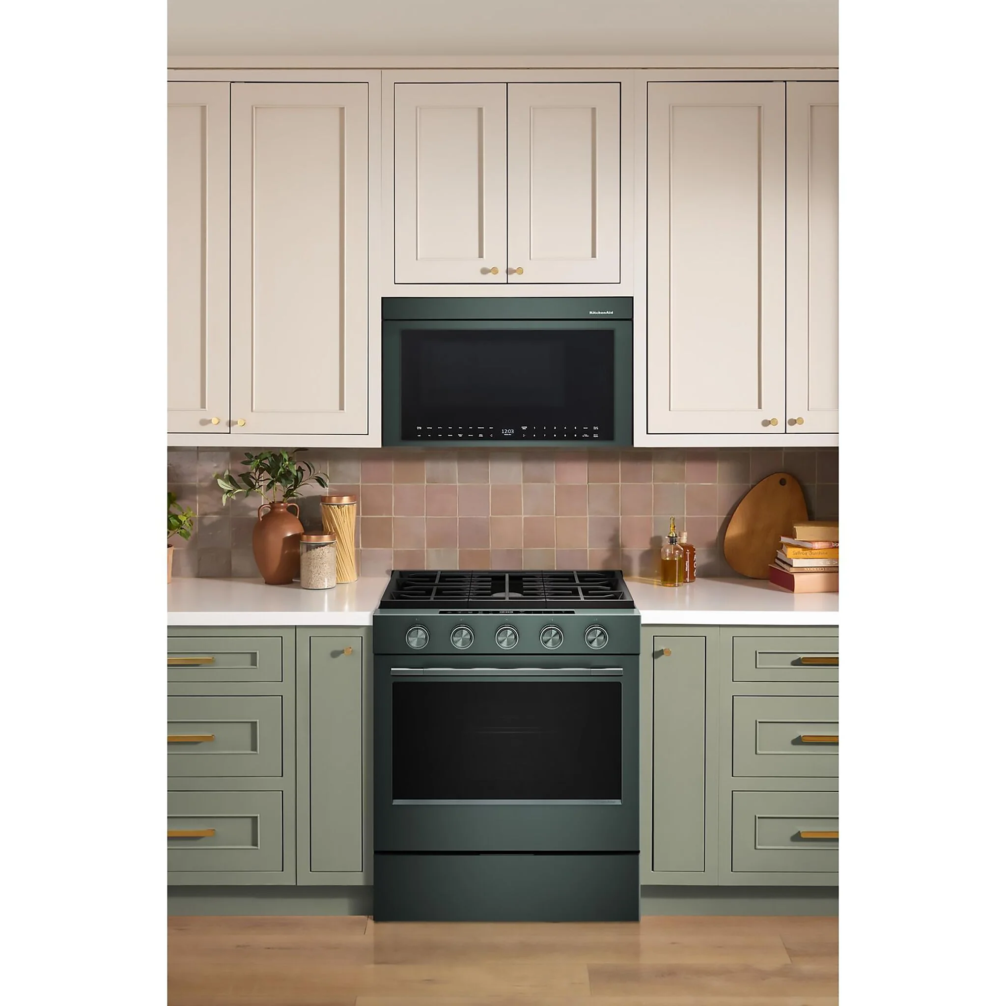 KitchenAid Juniper Slide-In Gas Convection Range (5.0 cu.ft.) - KSGS530SJP - Image 2