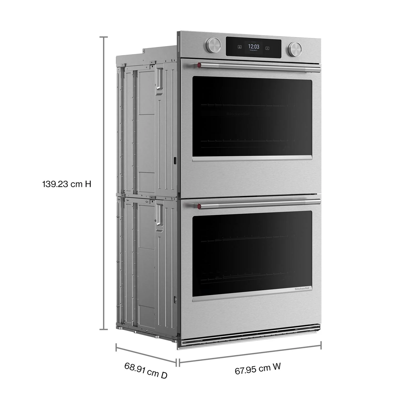 KitchenAid PrintShield Stainless 27" Double Wall Oven (8.6 cu ft) - KOED727SPS - Image 7