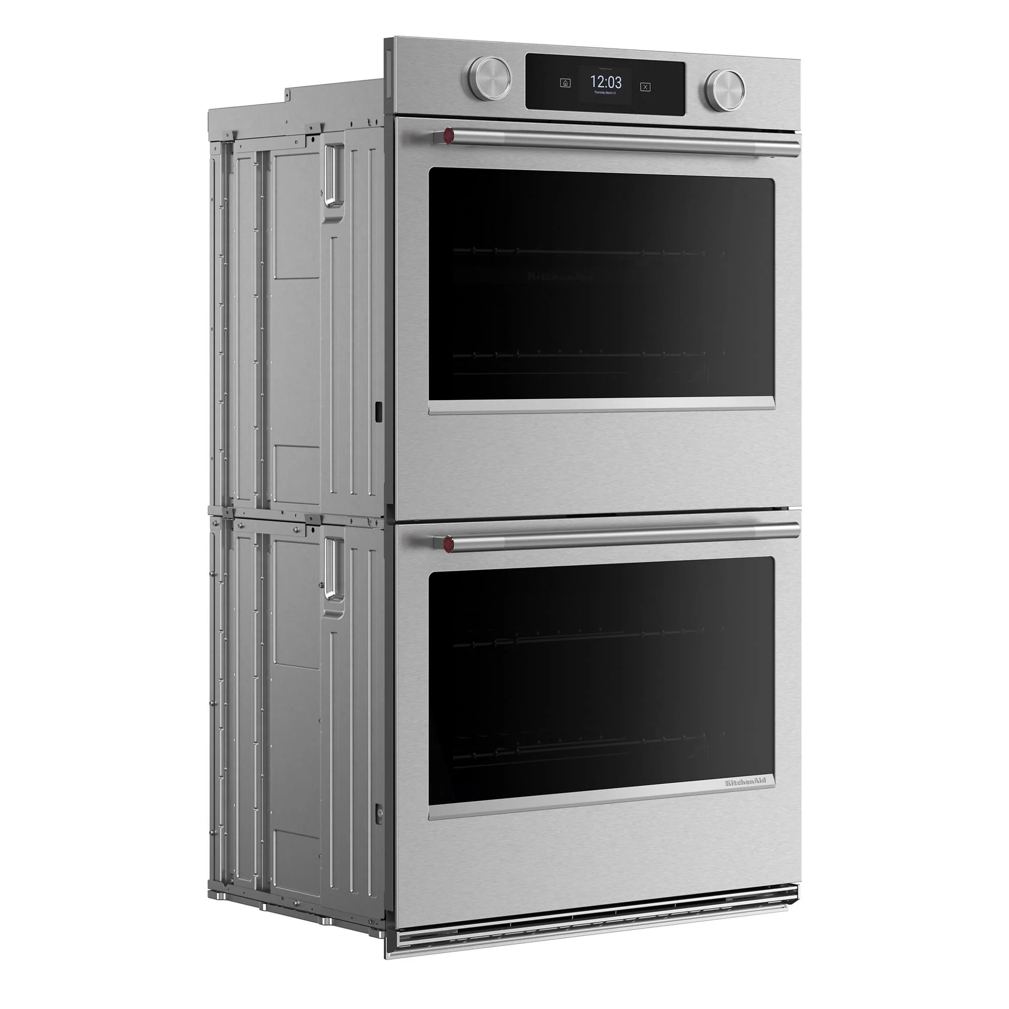 KitchenAid PrintShield Stainless 30" Double Wall Oven (10 cu ft) - KOED730SPS - Image 3