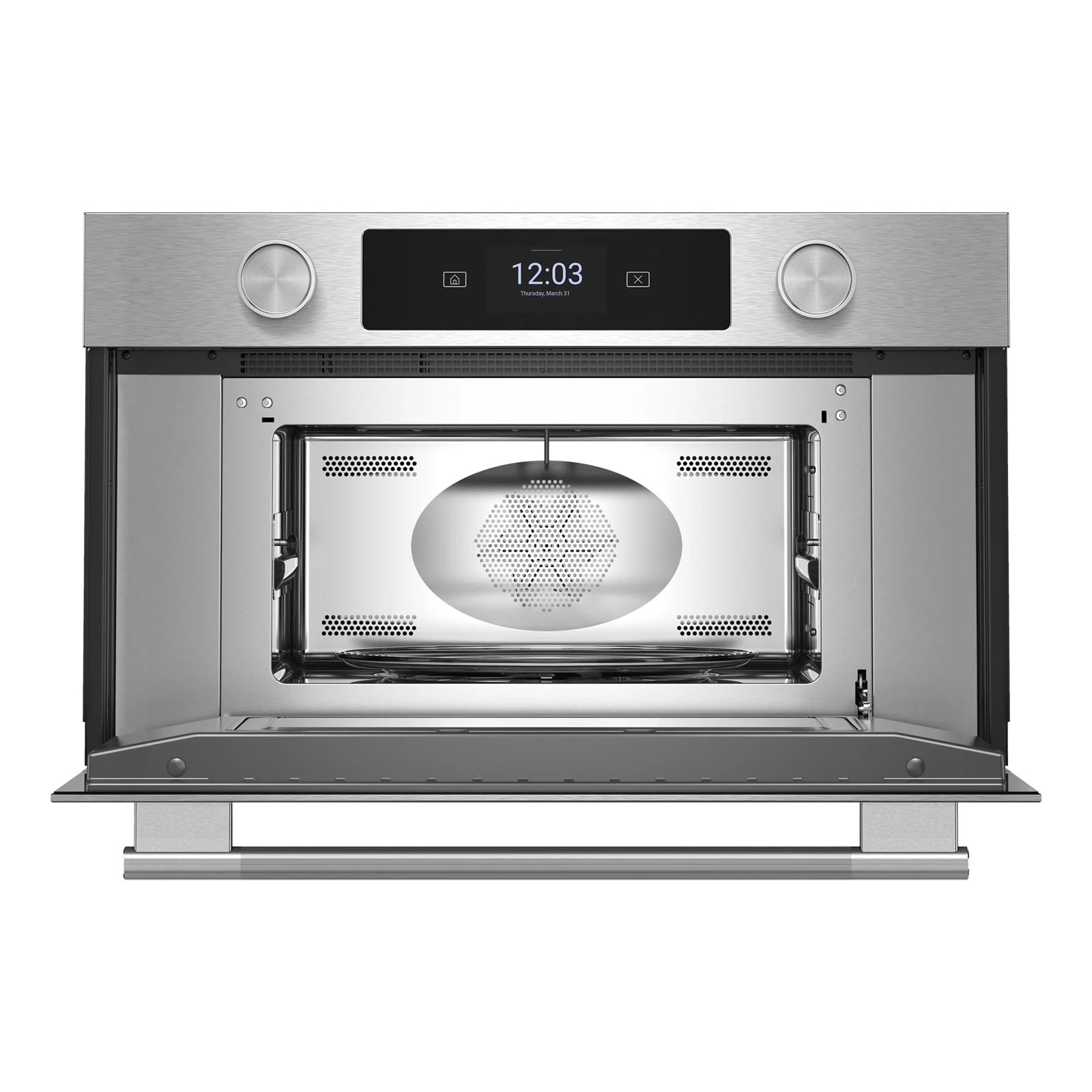 KitchenAid PrintShield Stainless 30 in. Built-In Convection Microwave (1.4 Cu. Ft.) - KMBS730SPS - Image 2