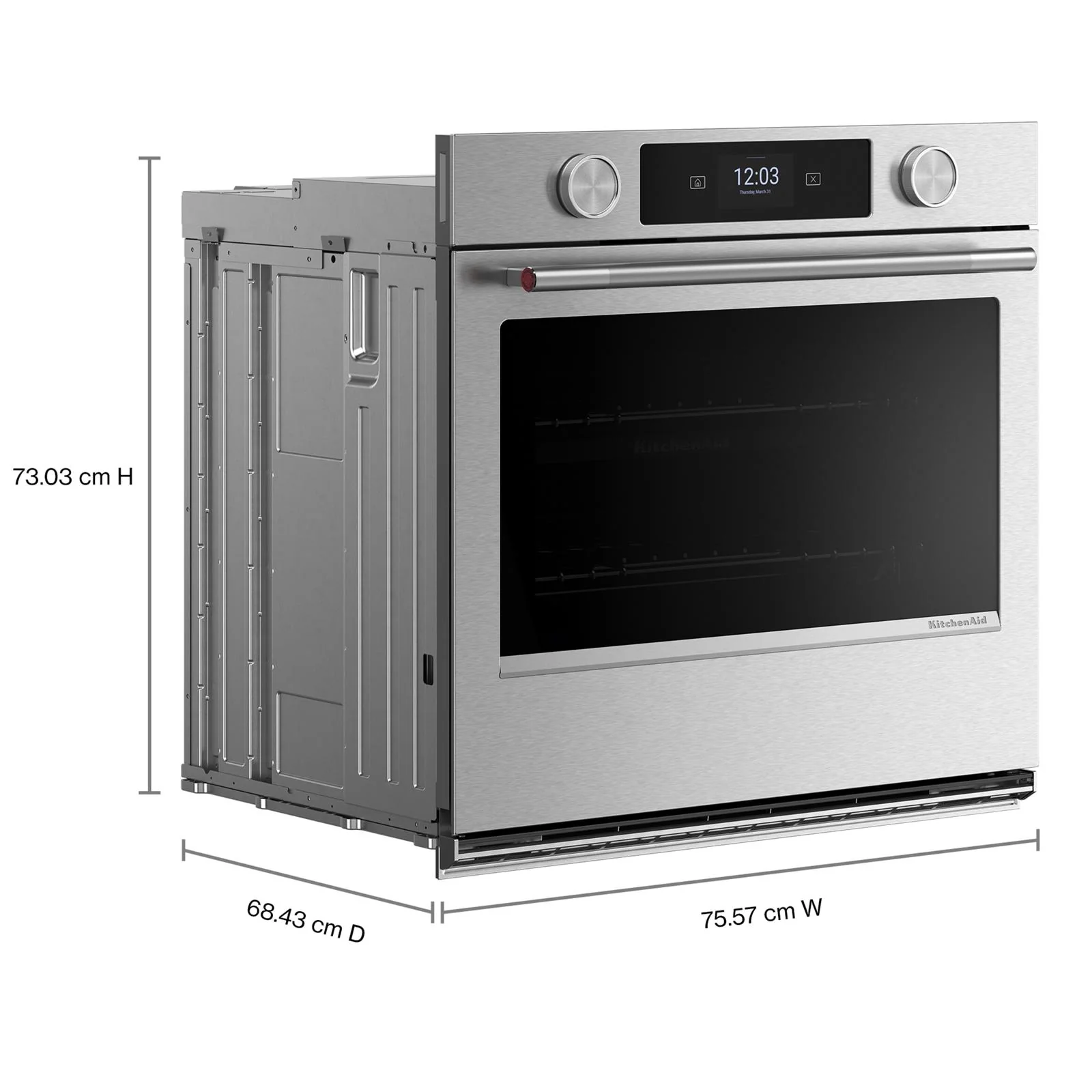 KitchenAid PrintShield Stainless 30" Wall Oven (5.0 cu ft) - KOES730SPS - Image 7