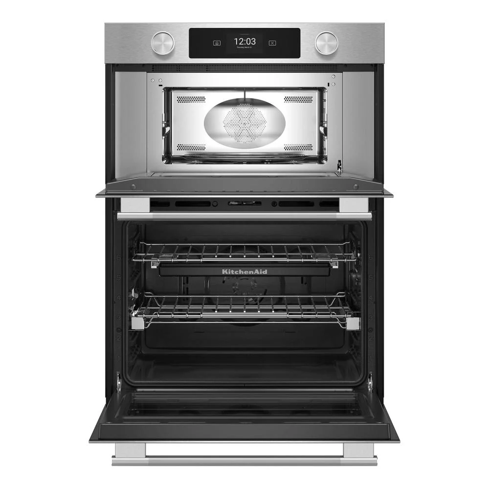 KitchenAid PrintShield™ Stainless 30" Wall Oven with Microwave with Intelligent Cooking Camera (5 cu ft) - KOEC930SPS - Image 5