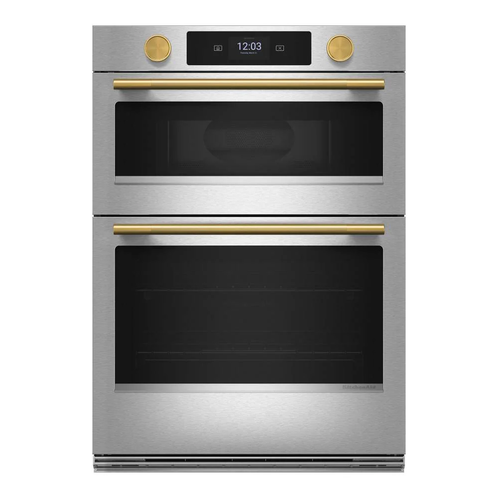 KitchenAid PrintShield™ Stainless 30" Wall Oven with Microwave with Intelligent Cooking Camera (5 cu ft) - KOEC930SPS - Image 9