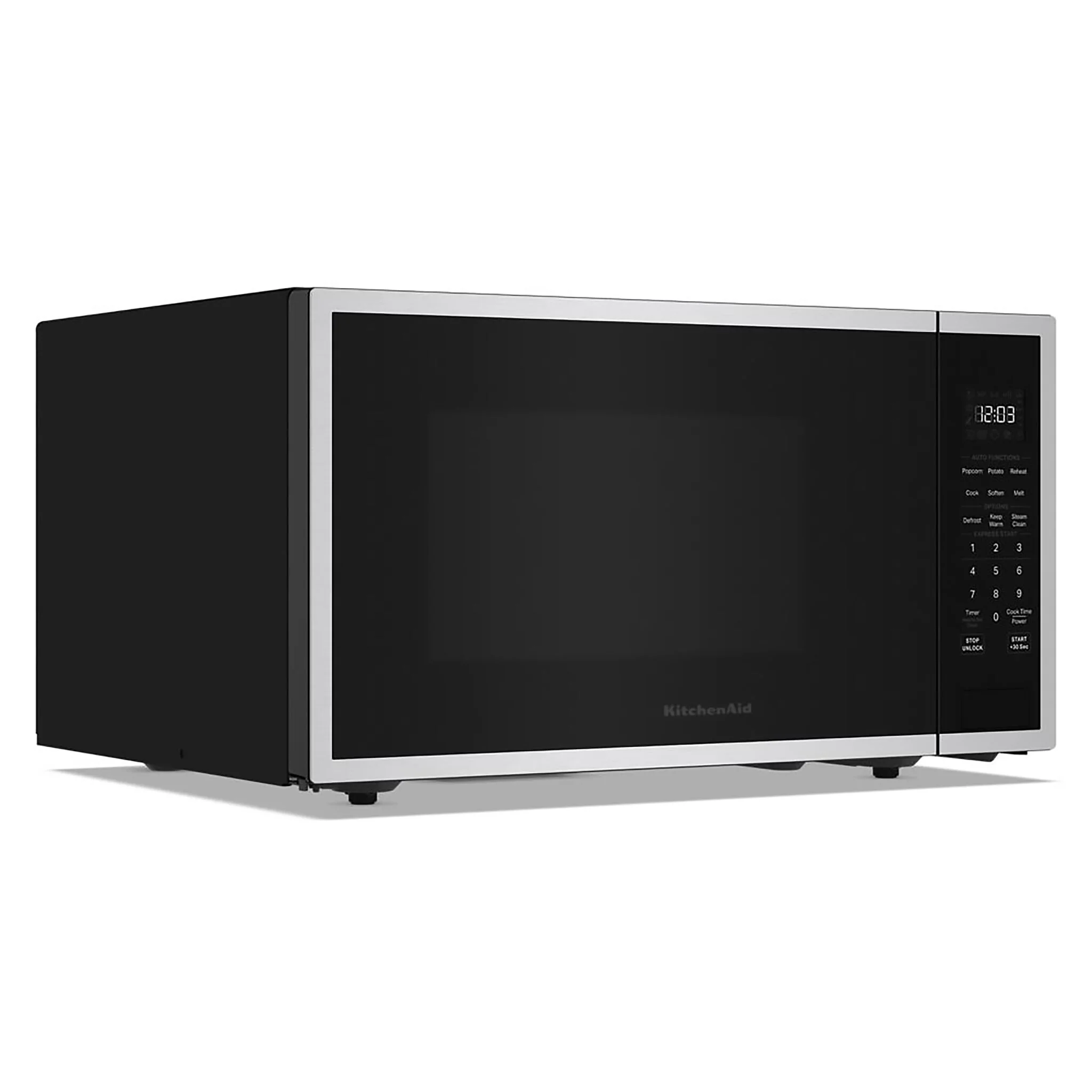KitchenAid PrintShield Stainless Countertop Microwave 1.6 cu.ft.) - YKMCS122SPS - Image 4