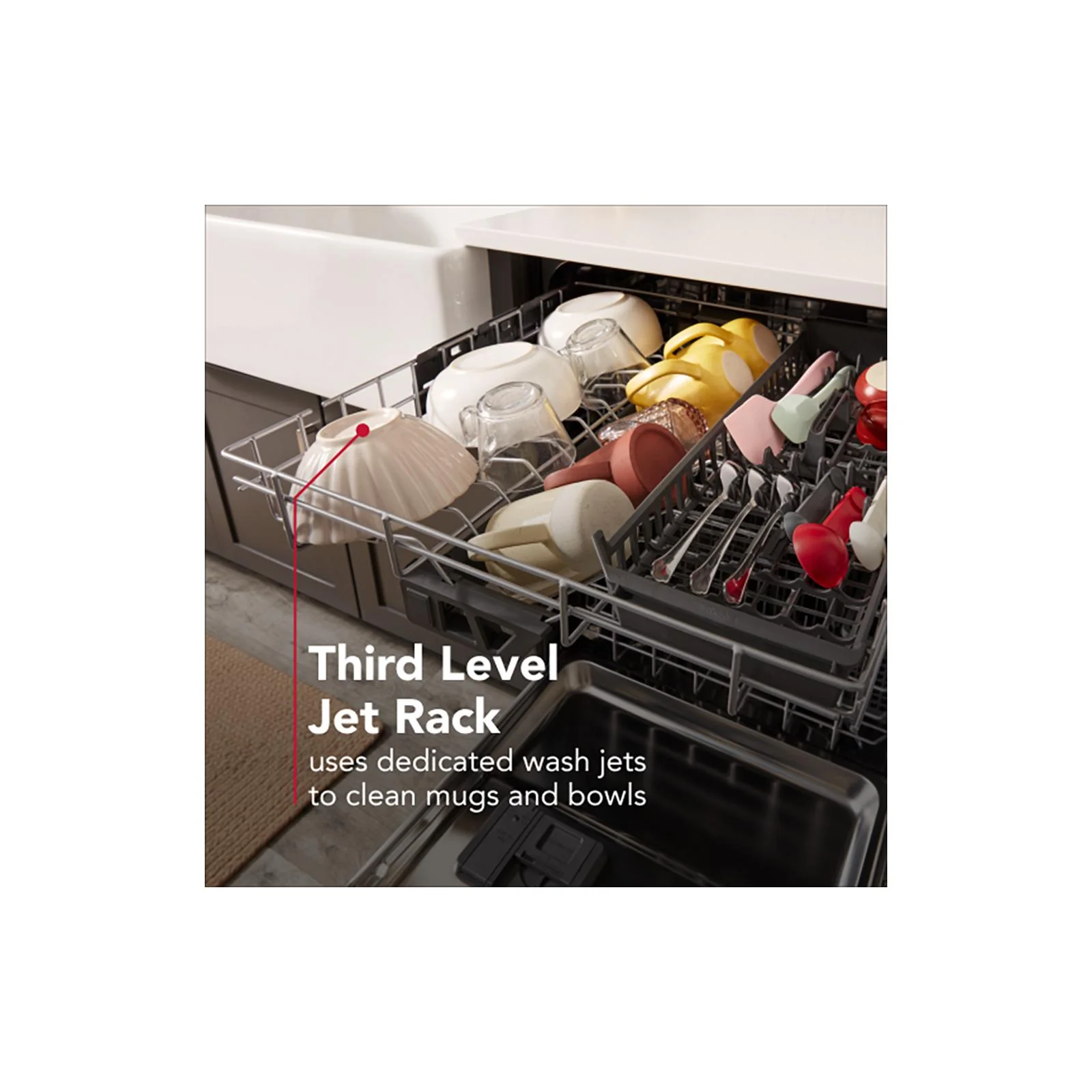 KitchenAid PrintShield Stainless Dishwasher (41 dBA) - KDFS324SPS - Image 16