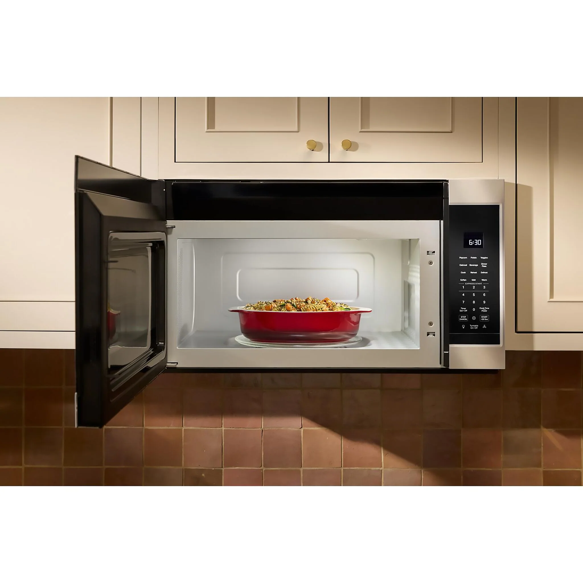 KitchenAid PrintShield Stainless Over-the-Range Microwave (1.9 Cu.ft.) - YKMMS130RPS - Image 2