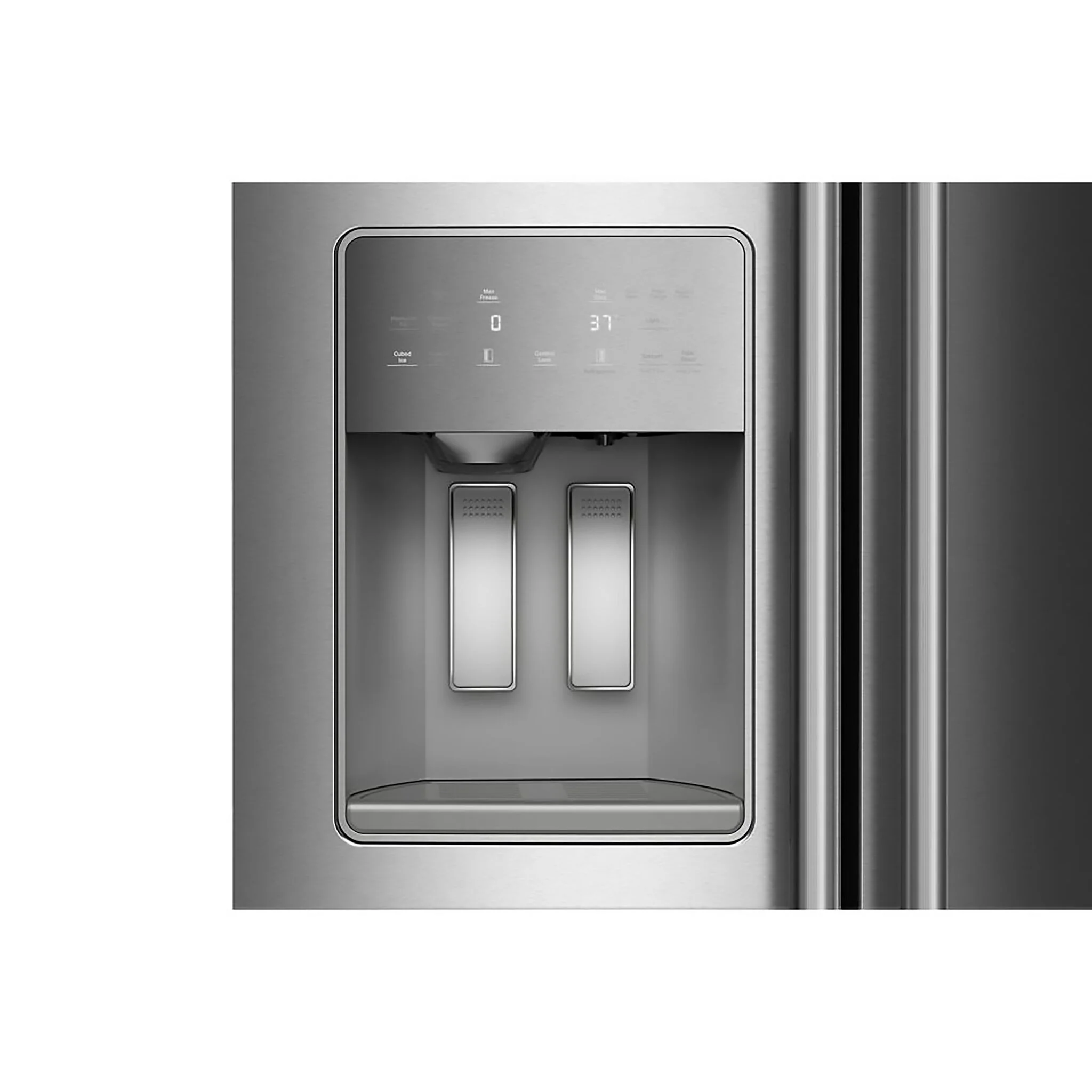 KitchenAid 36" 28.7 Cu. Ft. Printshield Stainless Steel Side-by-Side Refrigerator - KRSF536RPS - Image 5