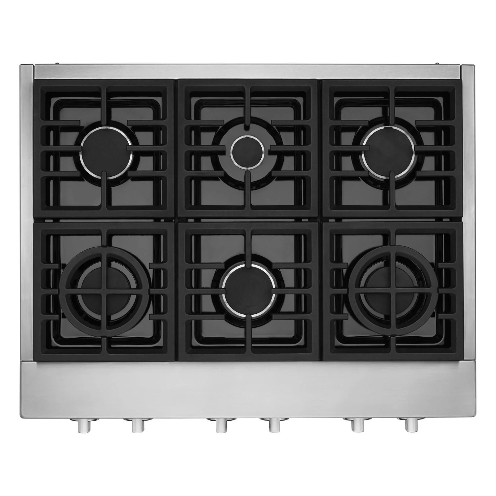 KitchenAid Stainless Steel 36" Commercial Gas Cooktop - KCGC506JSS - Image 2