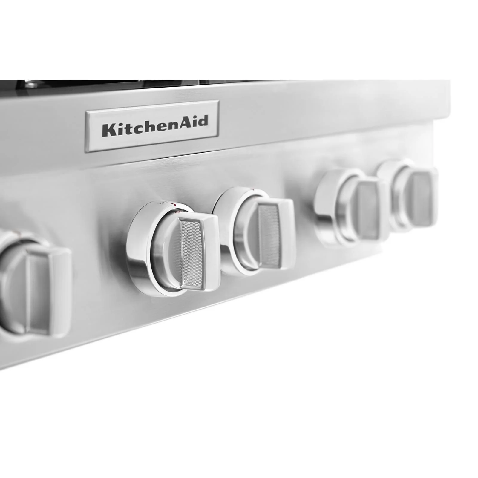 KitchenAid Stainless Steel 36" Commercial Gas Cooktop - KCGC506JSS - Image 3
