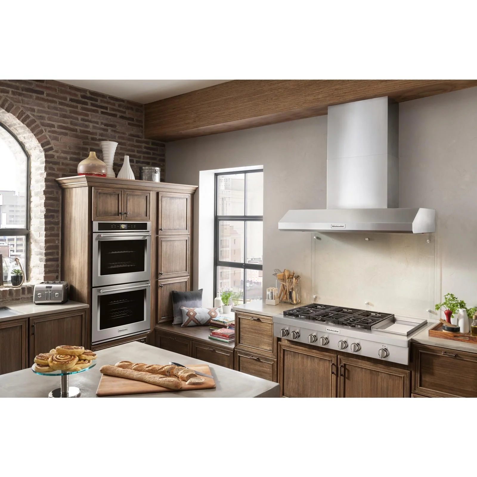 KitchenAid Stainless Steel 48" Commercial Gas Cooktop - KCGC558JSS - Image 2