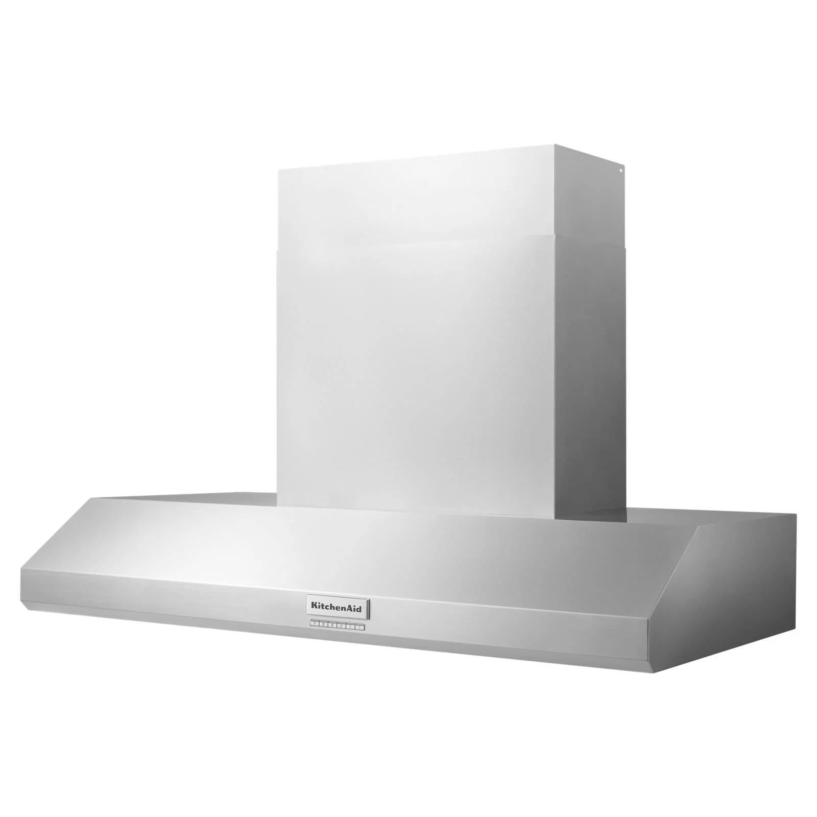 KitchenAid Stainless Steel 48" Commercial-Style 585-1170 CFM Wall-Mount Canopy Range Hood without motor - KVWC958KSS - Image 3
