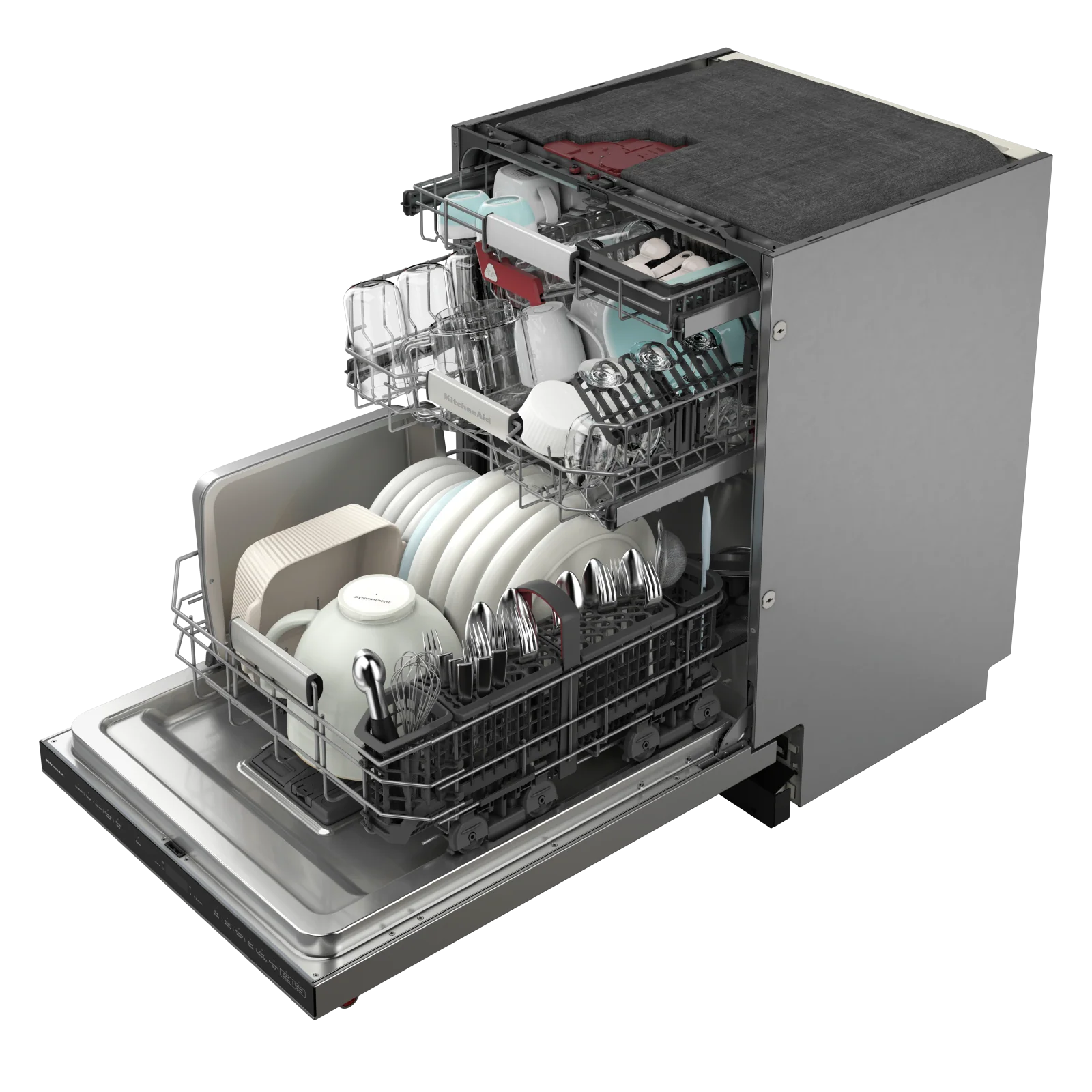KitchenAid Stainless Steel Dishwasher with PrintShield™ Finish - KDTF924PPS - Image 5
