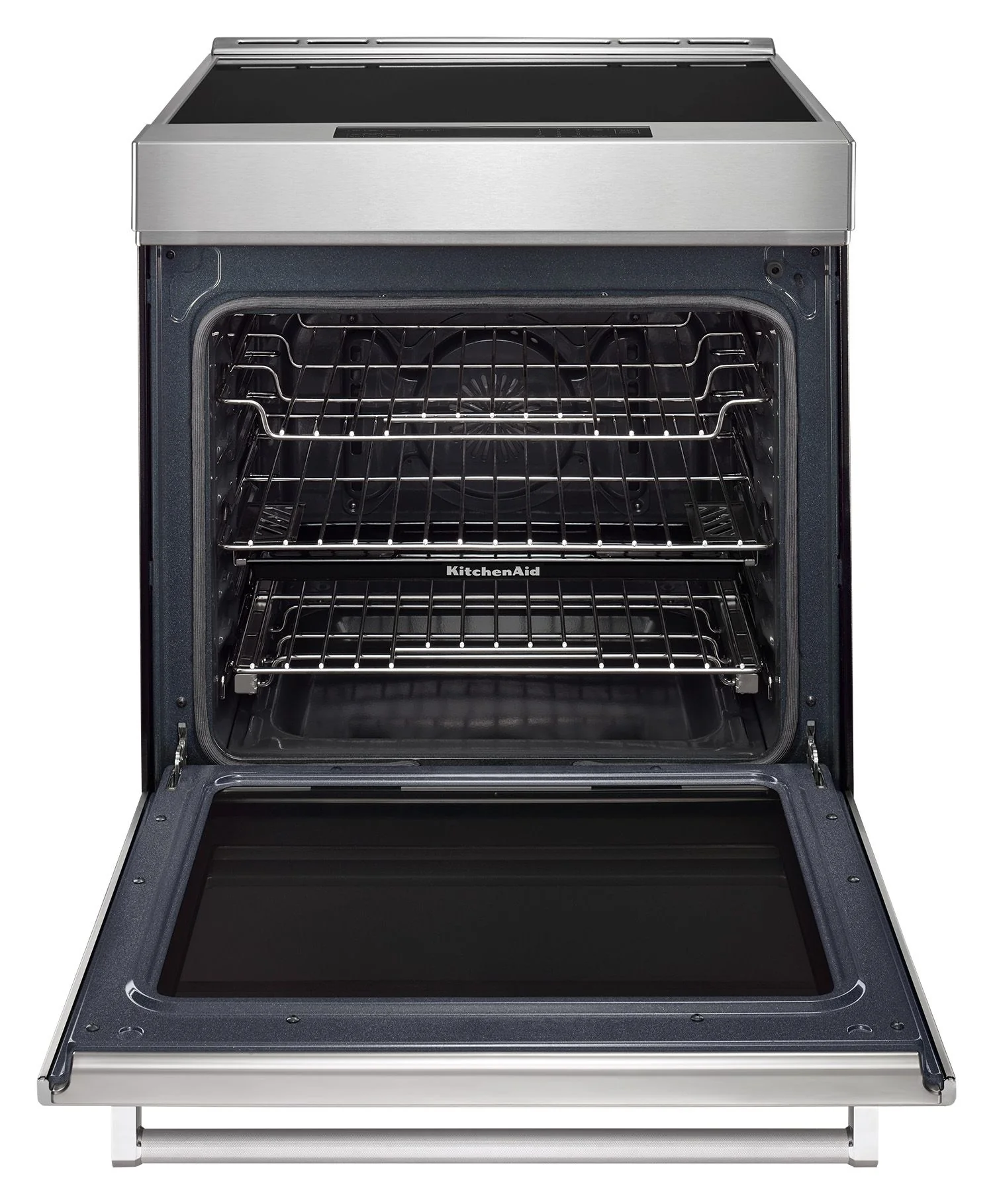 KitchenAid Stainless Steel Induction Slide-In Range with Air Fry (6.40 Cu Ft) - KSIS730PSS - Image 3