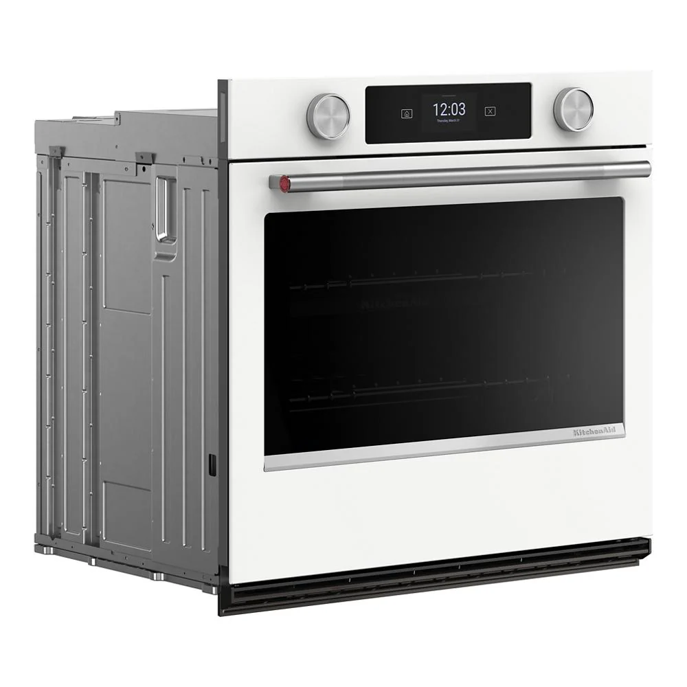 KitchenAid White 30" Wall Oven (5.0 cu ft) - KOES730SWH - Image 3