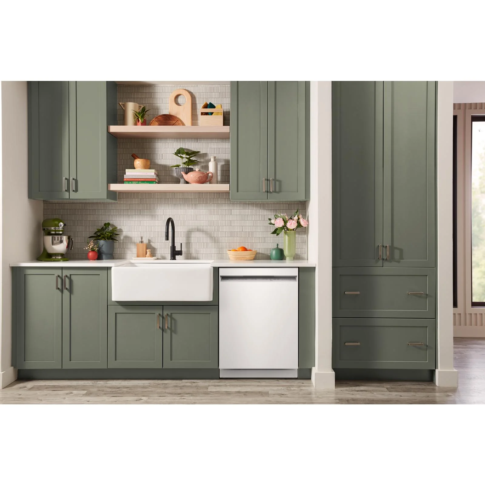 KitchenAid White Dishwasher (47 dBA) - KDFS224SWH - Image 2