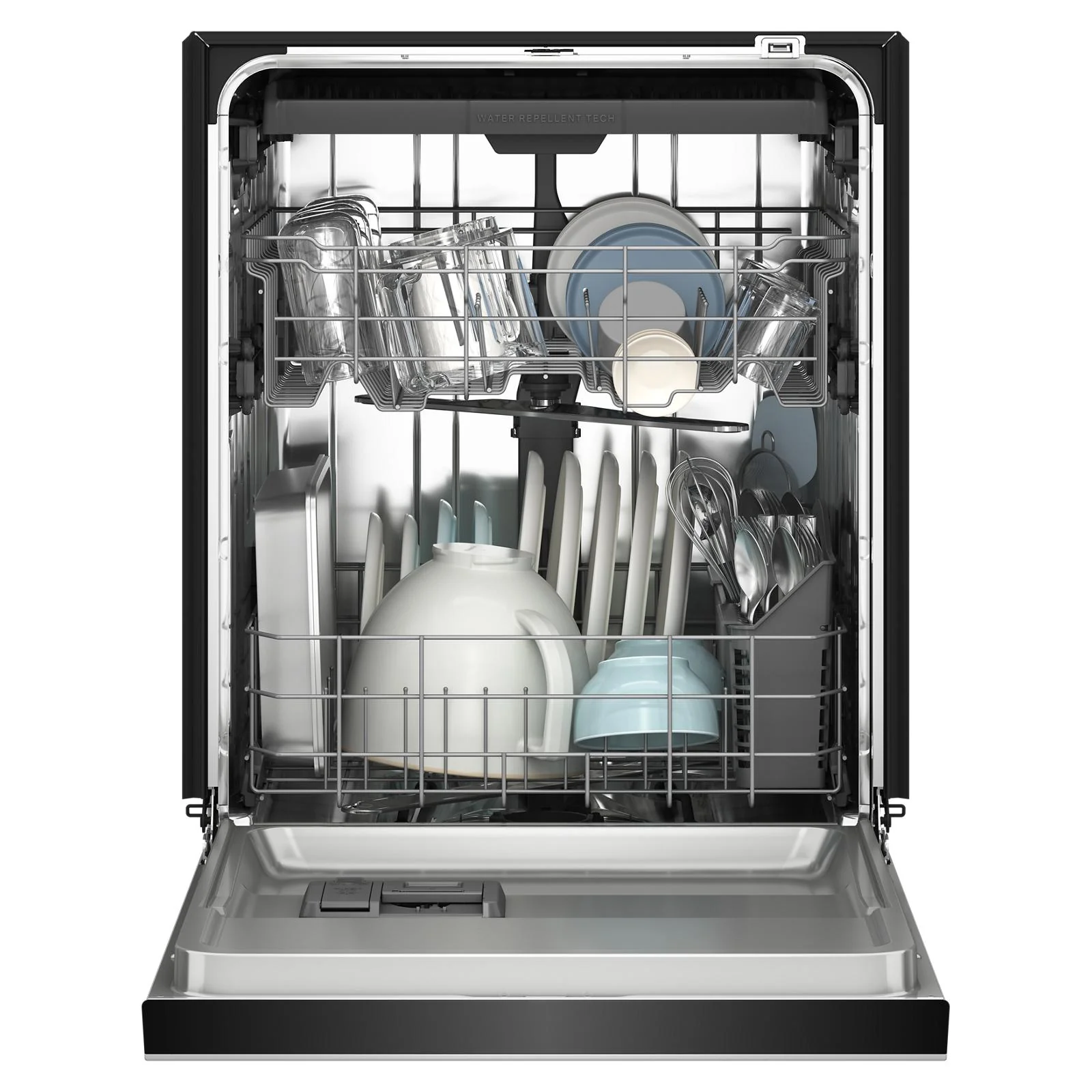 KitchenAid White Dishwasher (47 dBA) - KDFS224SWH - Image 8
