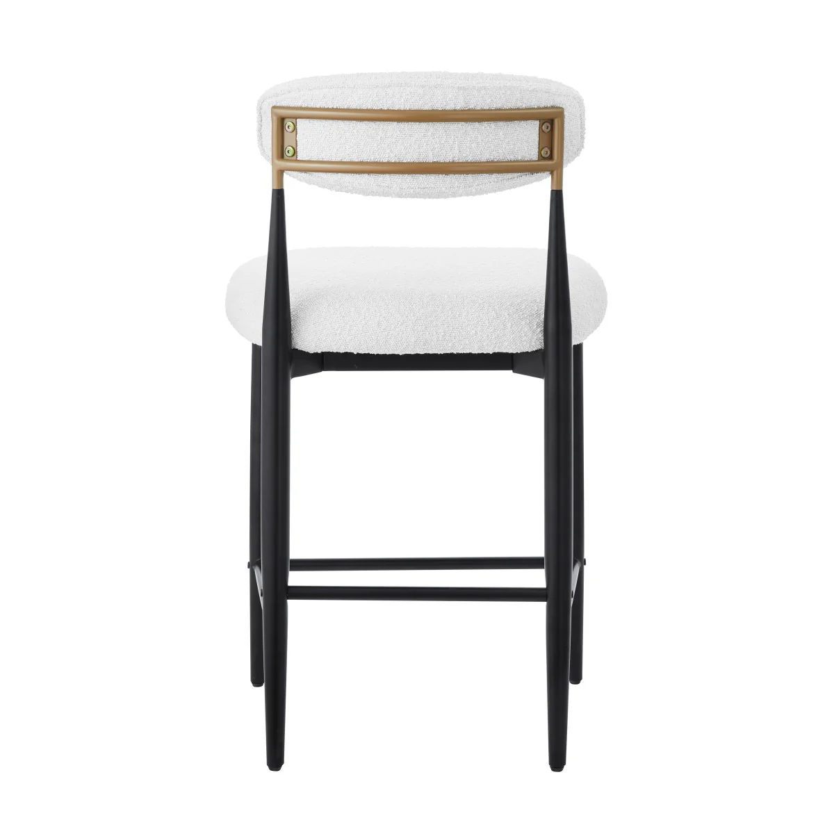 Kodi Counter Stool - White/Black - Set of Two - Image 3