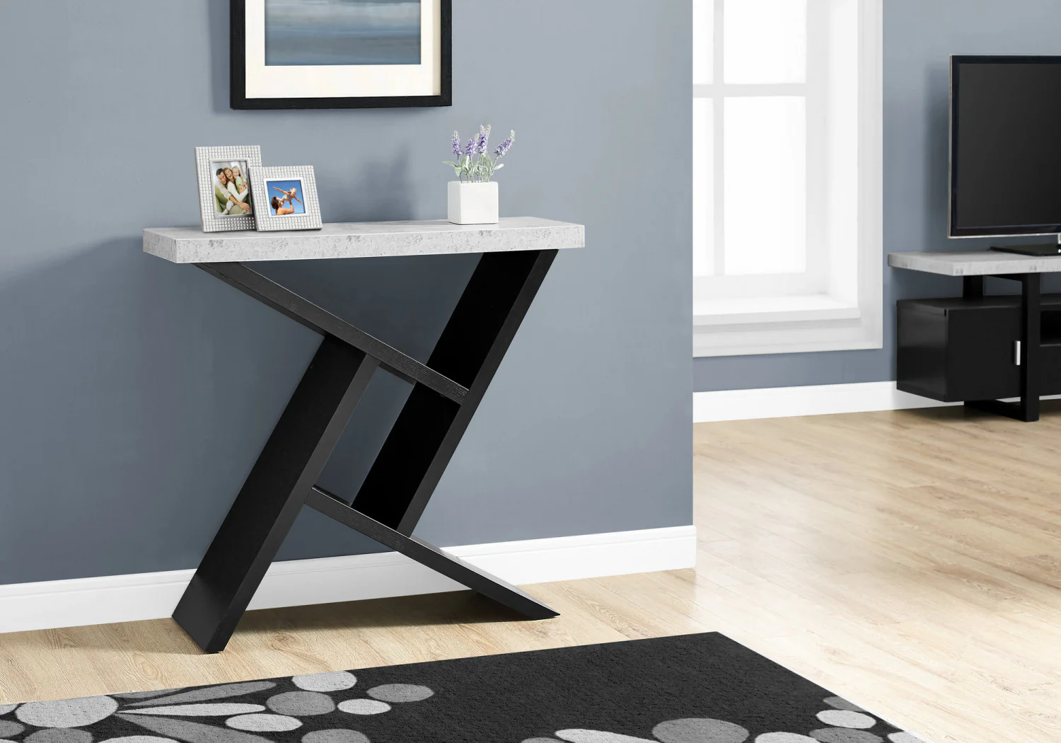 Kora Sofa Table - Black - Image 2