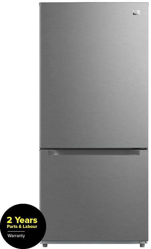L2 29.5" 18.7 Cu. Ft. Stainless Steel Bottom-Freezer Refrigerator - LRB19B5ASTC - Image 2
