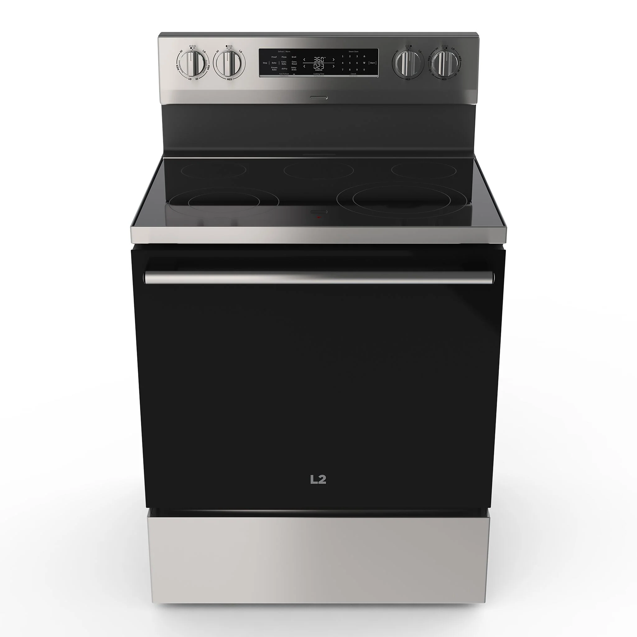 L2 Stainless Steel Free Standing Electric Range with True Convection & Air Fry (5.8 cu. ft.) - LR5800CSS - Image 7