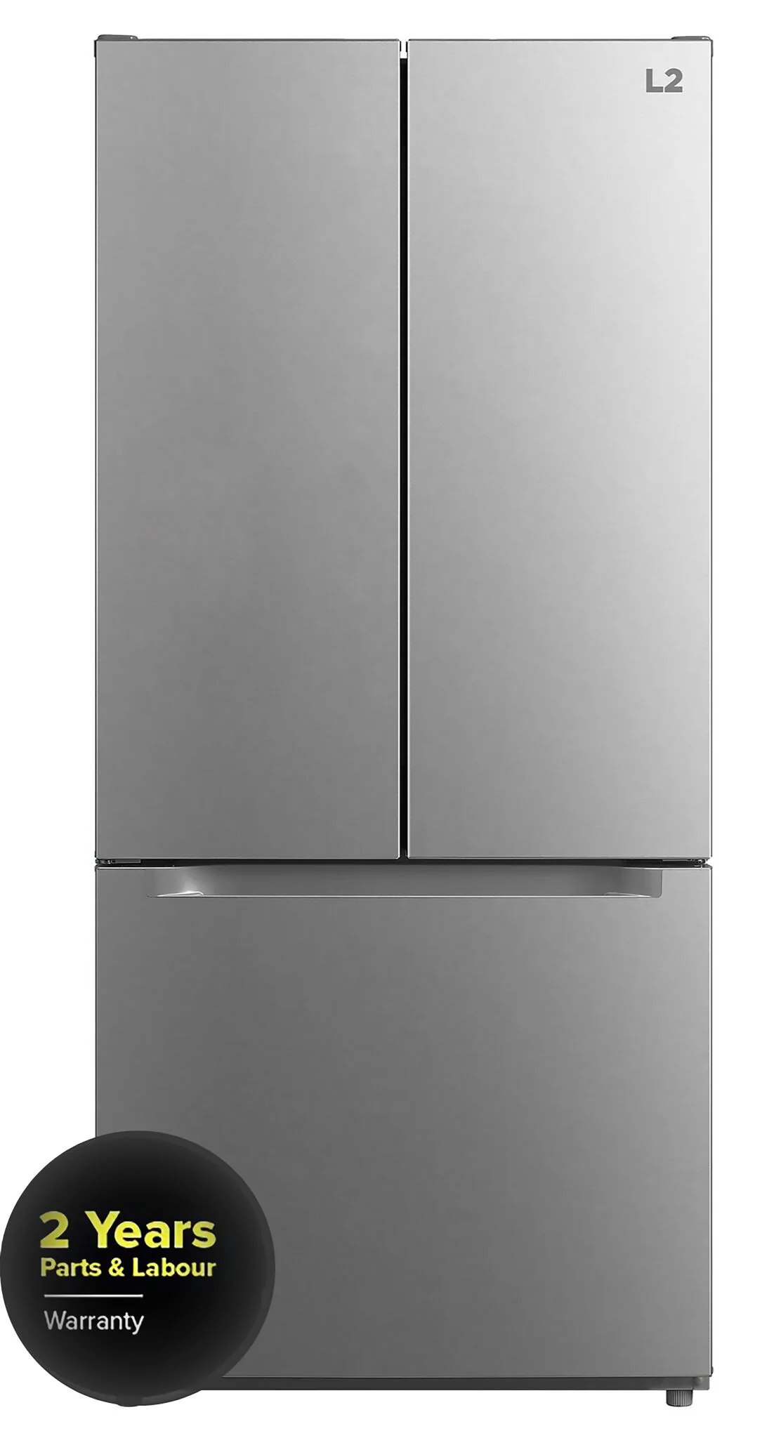 L2 29.5" 18.4 Cu. Ft. Stainless Steel French Door Refrigerator - LRF18B5AST - Image 2