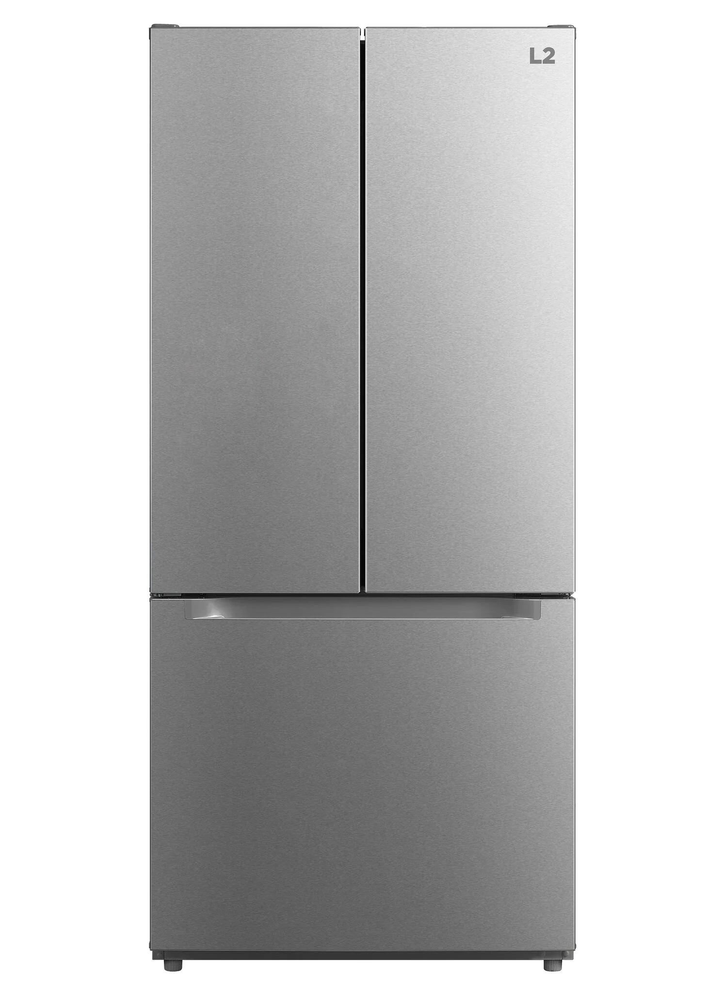 L2 Stainless Steel Kitchen Package with French Door Refrigerator, Electric Range & Built-In Dishwasher - Image 2