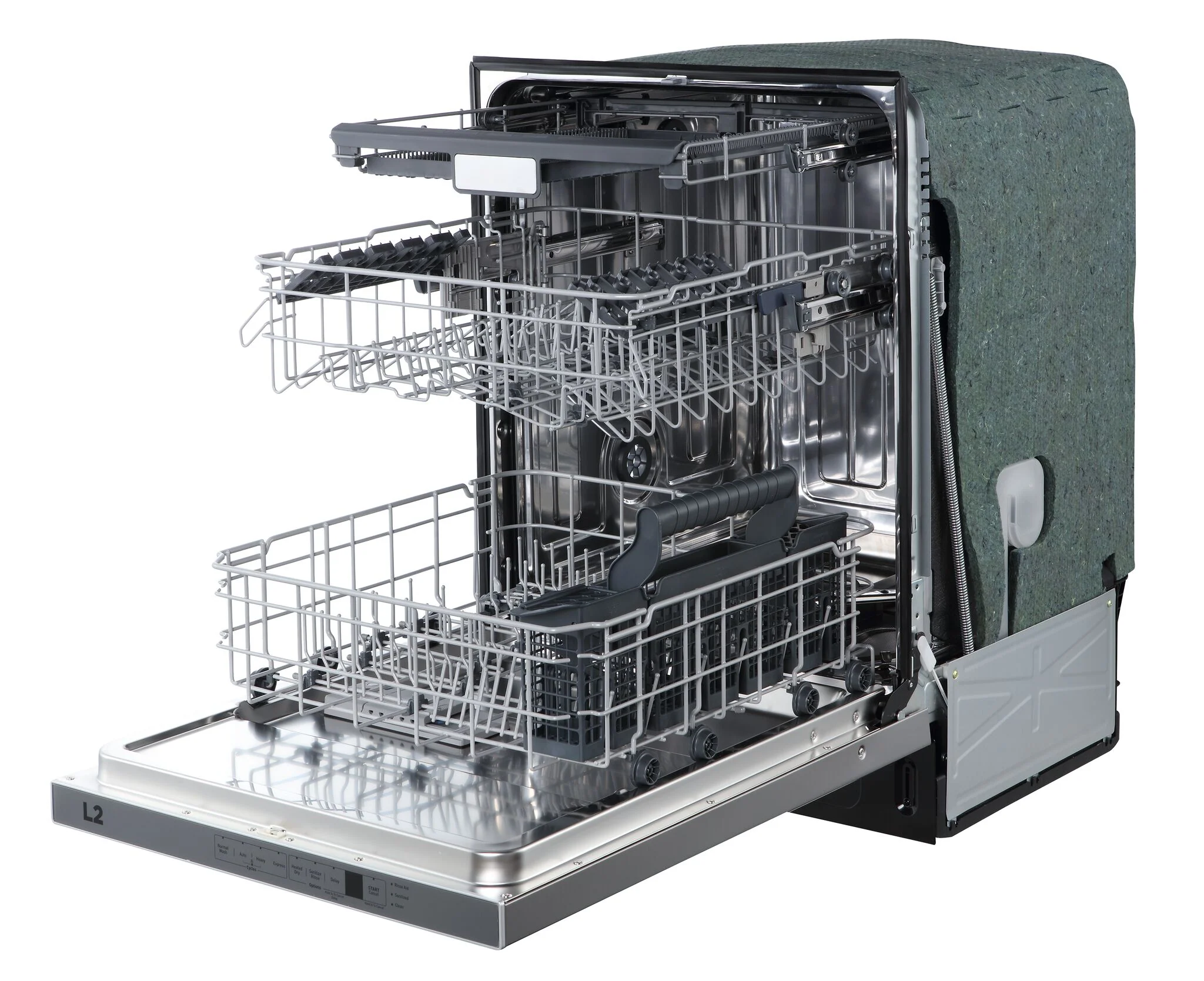 L2 Stainless Steel Smart Dishwasher with Sensor (52 dBA) - LDT24B12AST - Image 5