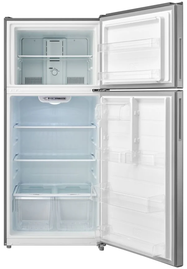 L2 29.5" 18 Cu. Ft. Stainless Steel Top-Freezer Refrigerator - LRT18S4ASTC - Image 4