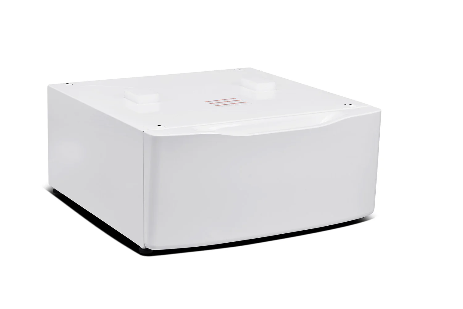 L2 White 27" Laundry Pedestal and Storage Drawer for L2 Front-Load Washer and Dryer - TLP1WW - Image 5