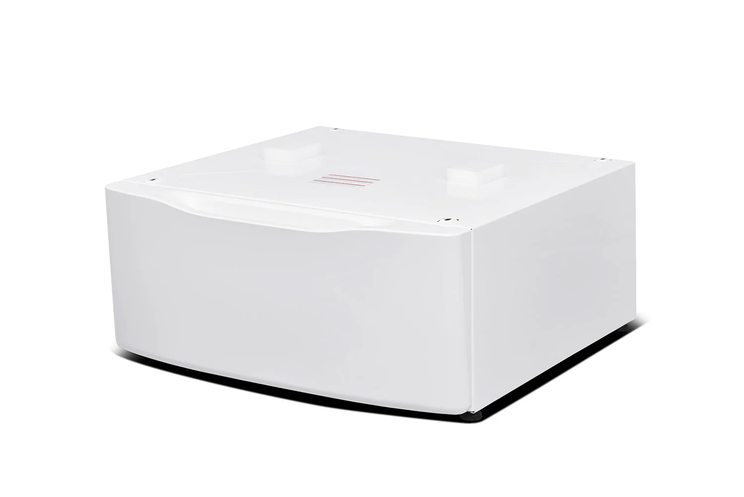 L2 White 27" Laundry Pedestal and Storage Drawer for L2 Front-Load Washer and Dryer - TLP1WW - Image 6