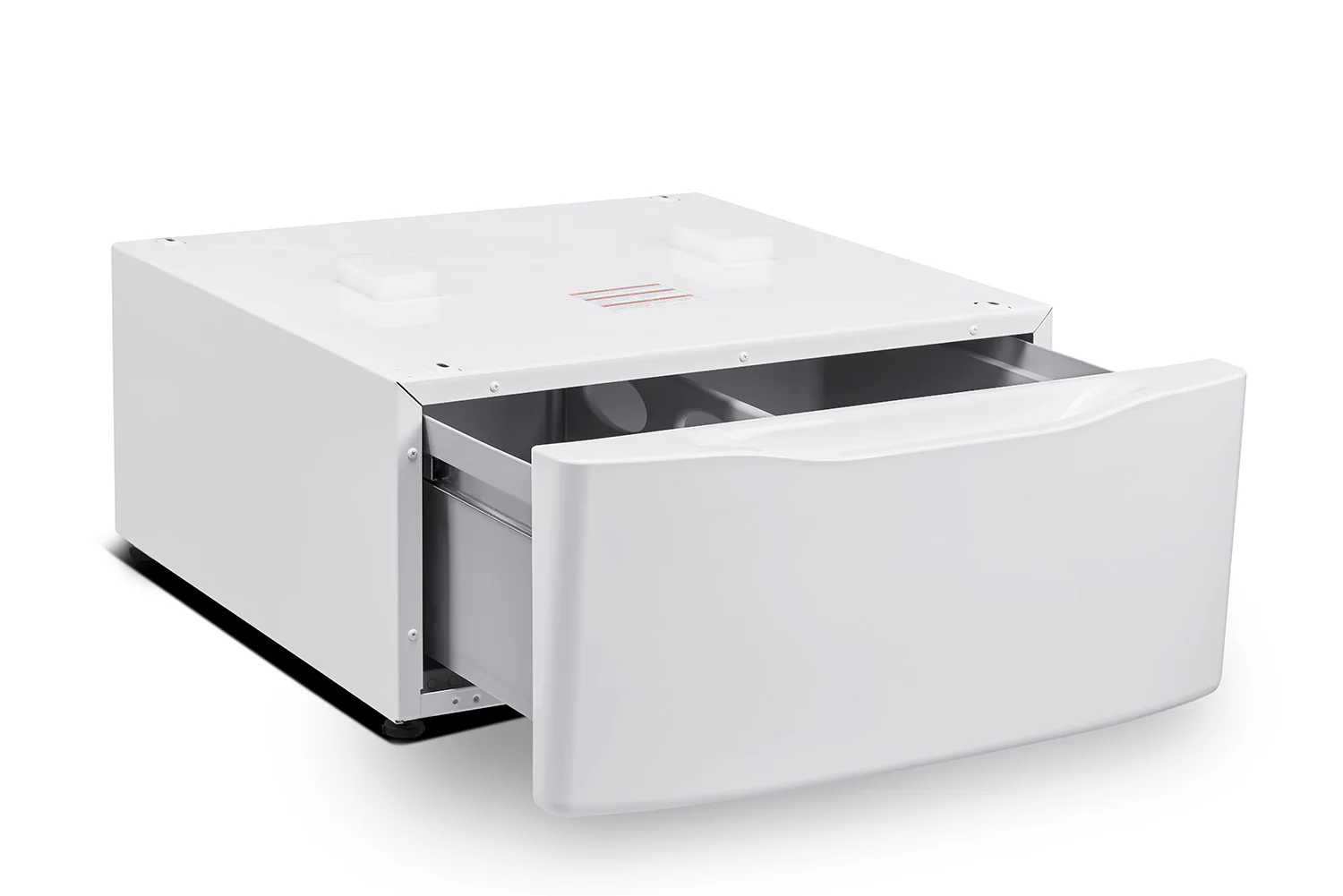 L2 White 27" Laundry Pedestal and Storage Drawer for L2 Front-Load Washer and Dryer - TLP1WW - Image 7