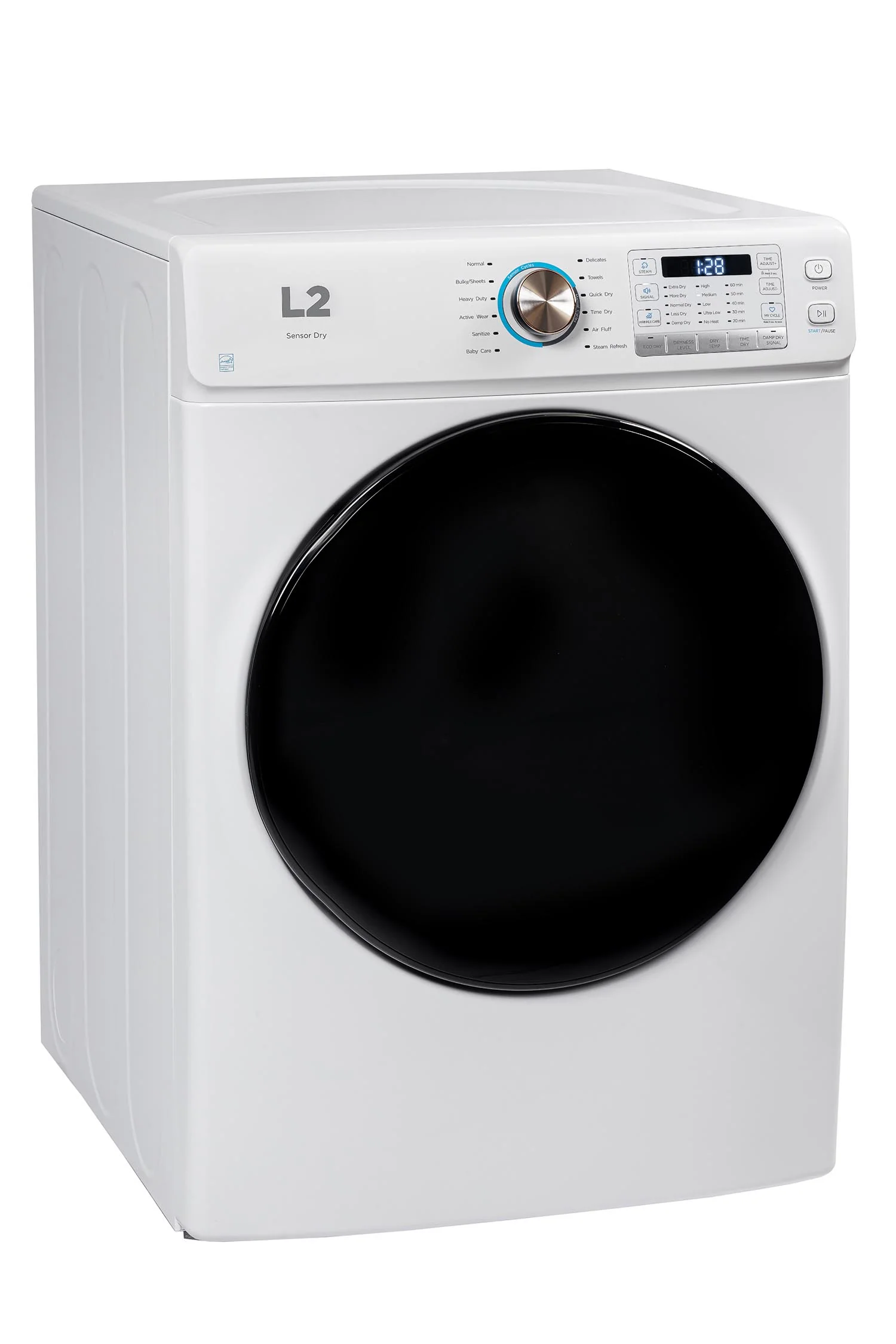 L2 White Electric Dryer (8.0 Cu. Ft) -  LE52N3AWW - Image 4
