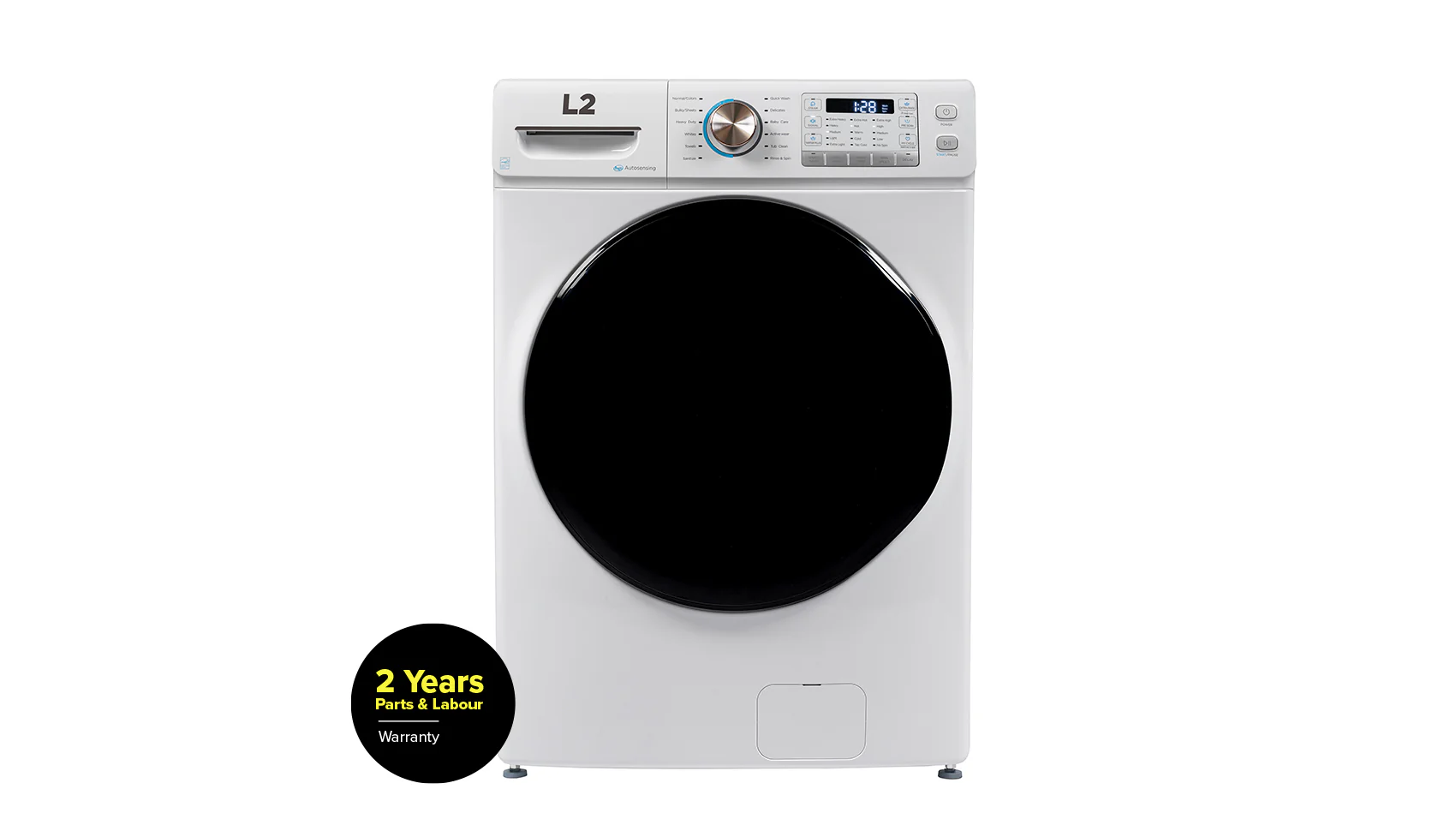 L2 White Front Load Washer (5.2 Cu. Ft) - LF52N3AWW - Image 2