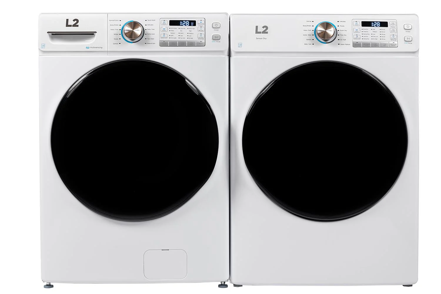 L2 White Front Load Washer (5.2 Cu. Ft) - LF52N3AWW - Image 9