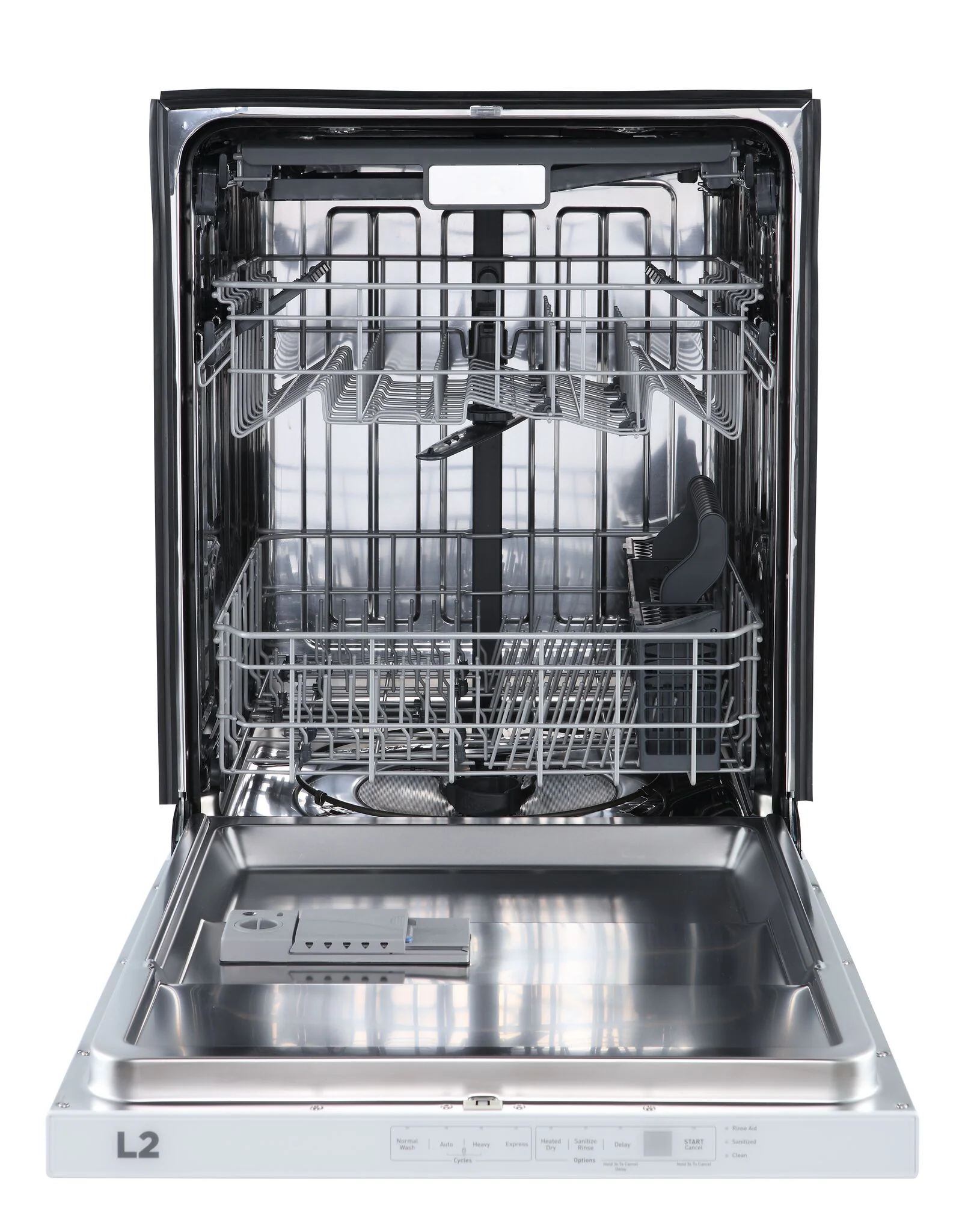 L2 White Smart Dishwasher with Sensor (52 dBA) - LDT24B12AWW - Image 4