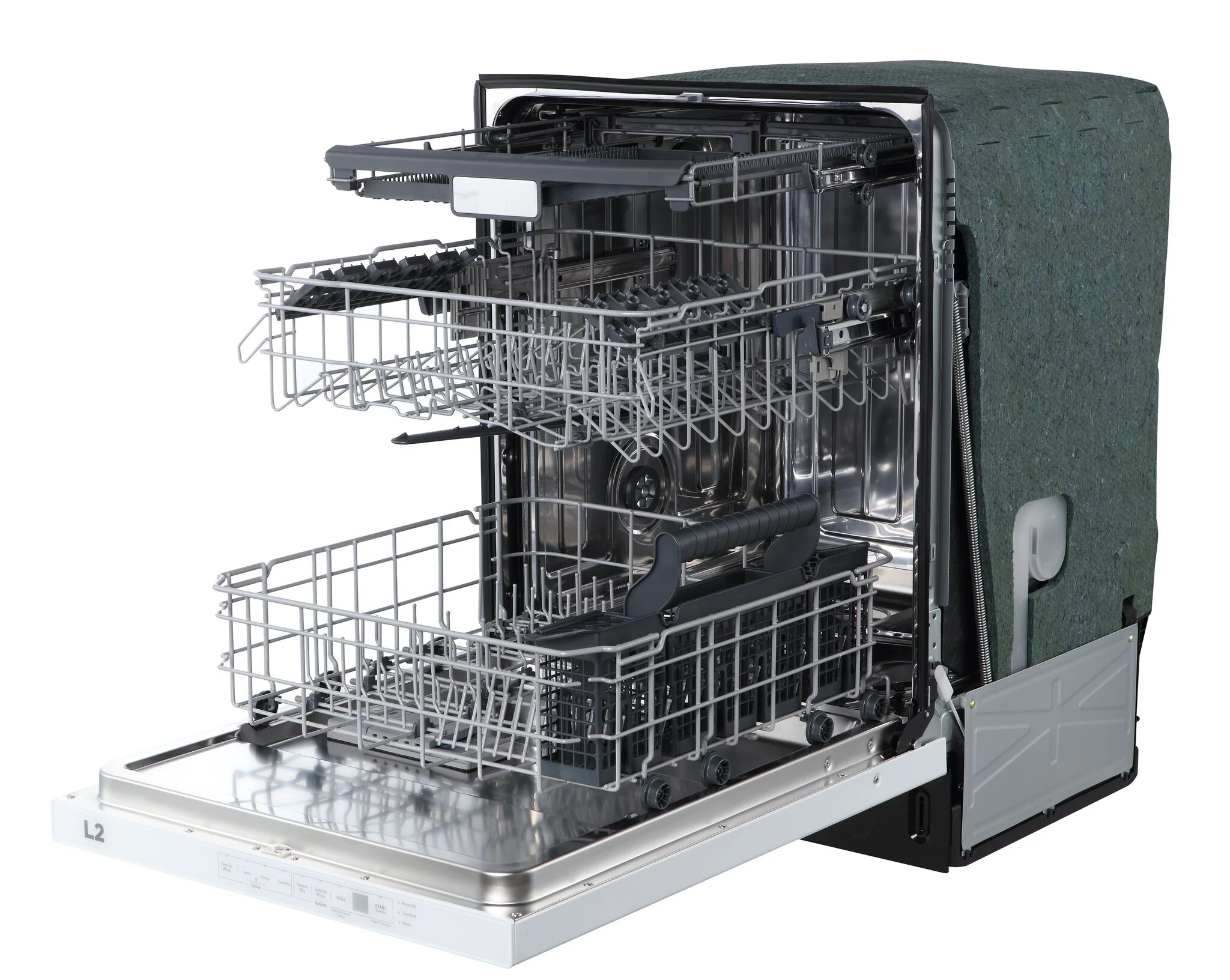L2 White Smart Dishwasher with Sensor (52 dBA) - LDT24B12AWW - Image 5