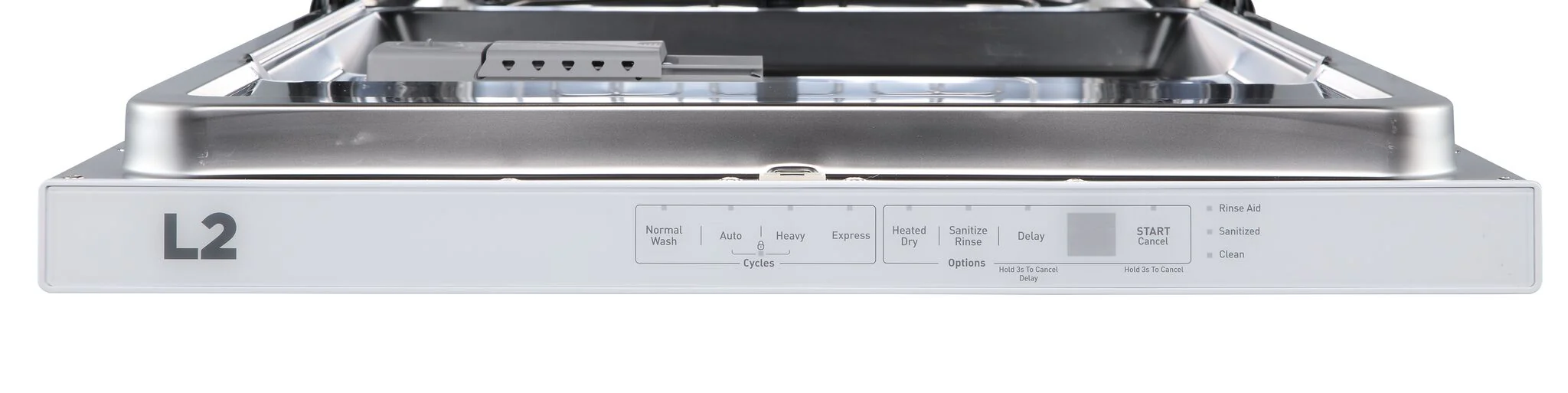 L2 White Smart Dishwasher with Sensor (52 dBA) - LDT24B12AWW - Image 6