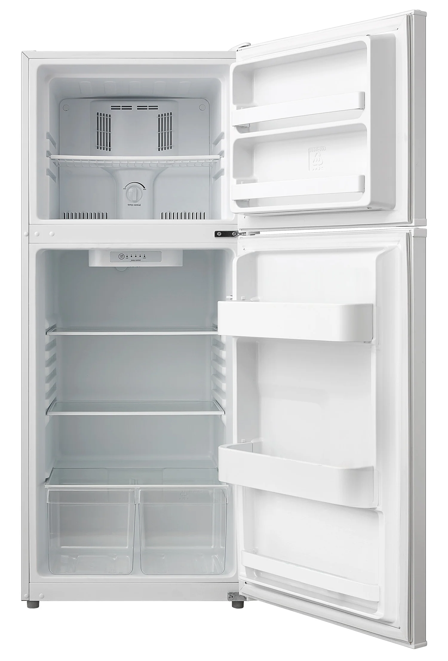 L2 24" 11.5 Cu. Ft. White Top-Freezer Refrigerator - LRT12B2AWW - Image 4