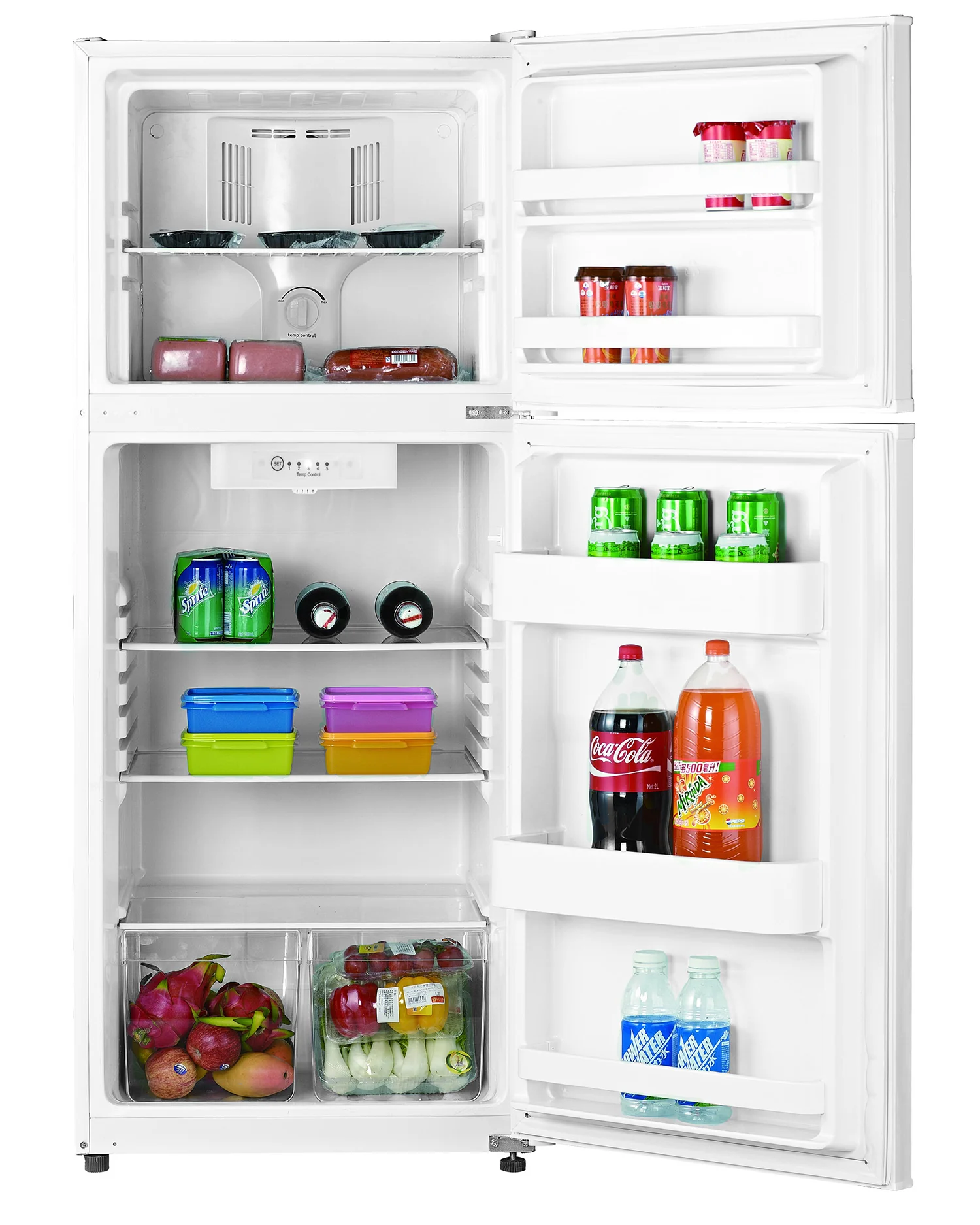 L2 24" 11.5 Cu. Ft. White Top-Freezer Refrigerator - LRT12B2AWW - Image 5