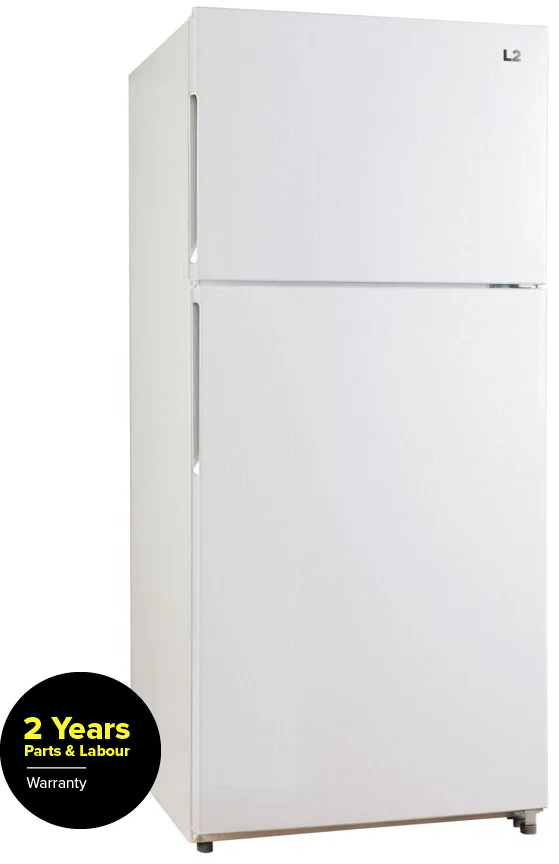 L2 29.5" 18 Cu. Ft. White Top-Freezer Refrigerator - LRT18S4AWWC - Image 2