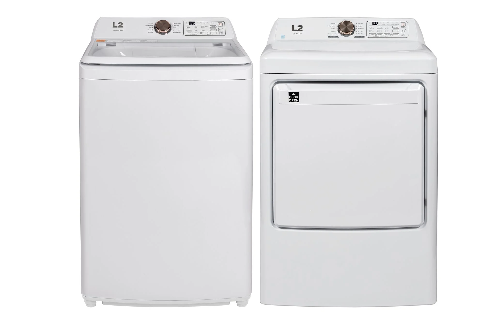 L2 White Top Load Electric Washer (4.7 Cu.ft) - LT47A3AWW - Image 5
