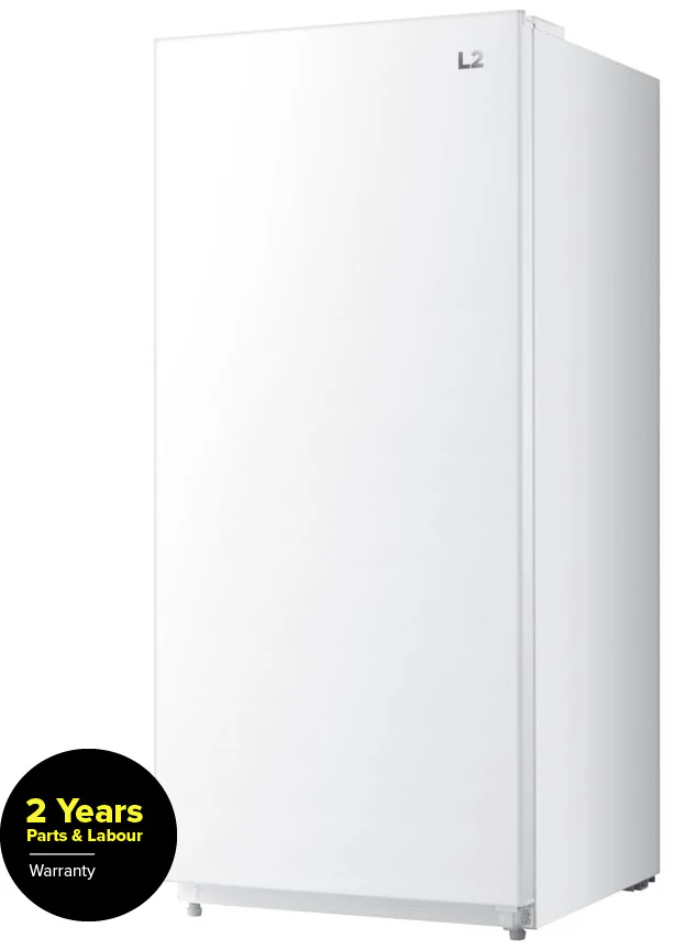 L2 White Upright Freezer (13.8 cu. ft.) - LRU14F3AWWC - Image 2